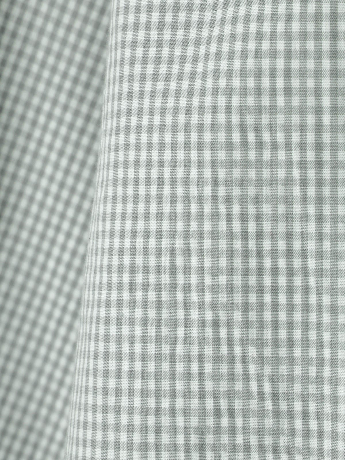 mizuiro ind チェックフリルギャザーカラーシャツ｜ MARcourt ONLINE