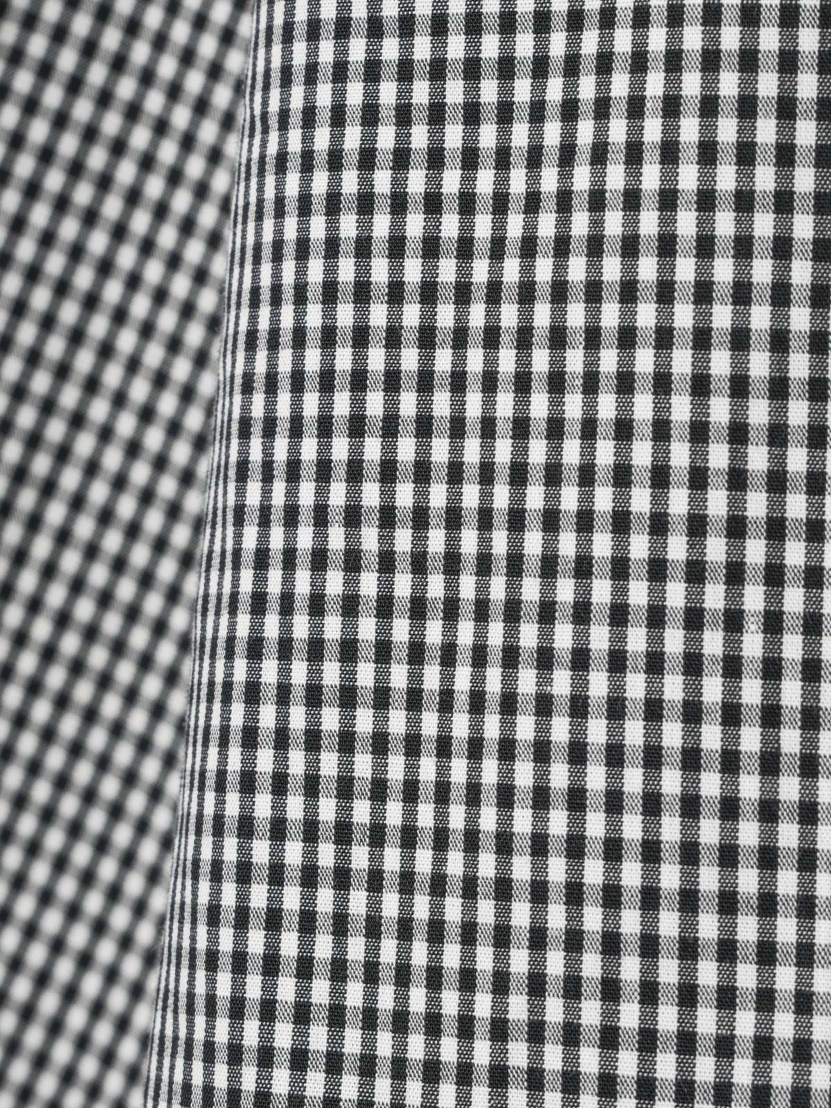 mizuiro ind チェックフリルギャザーカラーシャツ｜ MARcourt ONLINE