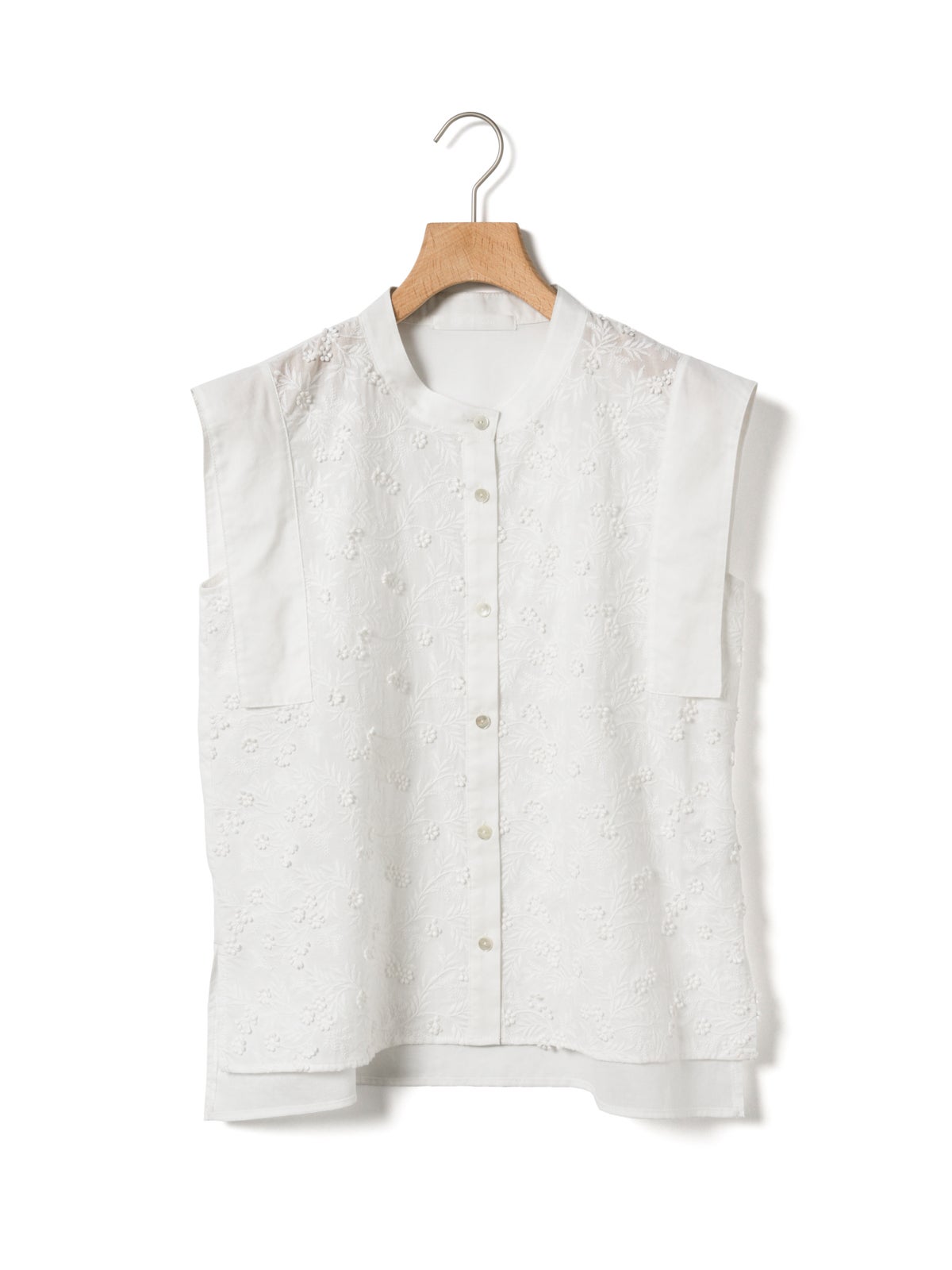 MARMARMAR スタンドカラーレースシャツ｜ MARcourt ONLINE STORE