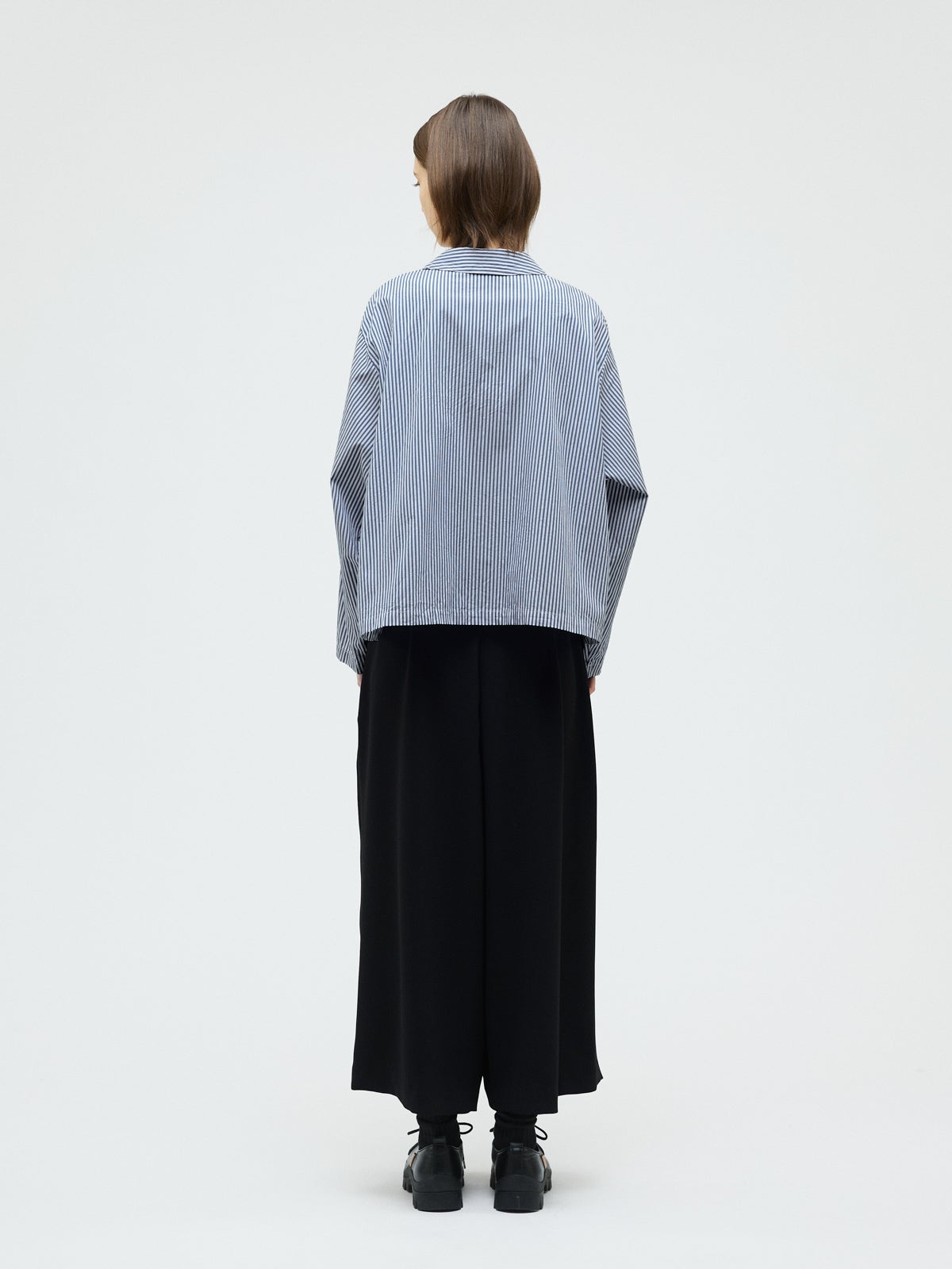 mizuiro ind ストライプカバーオール｜ MARcourt ONLINE STORE