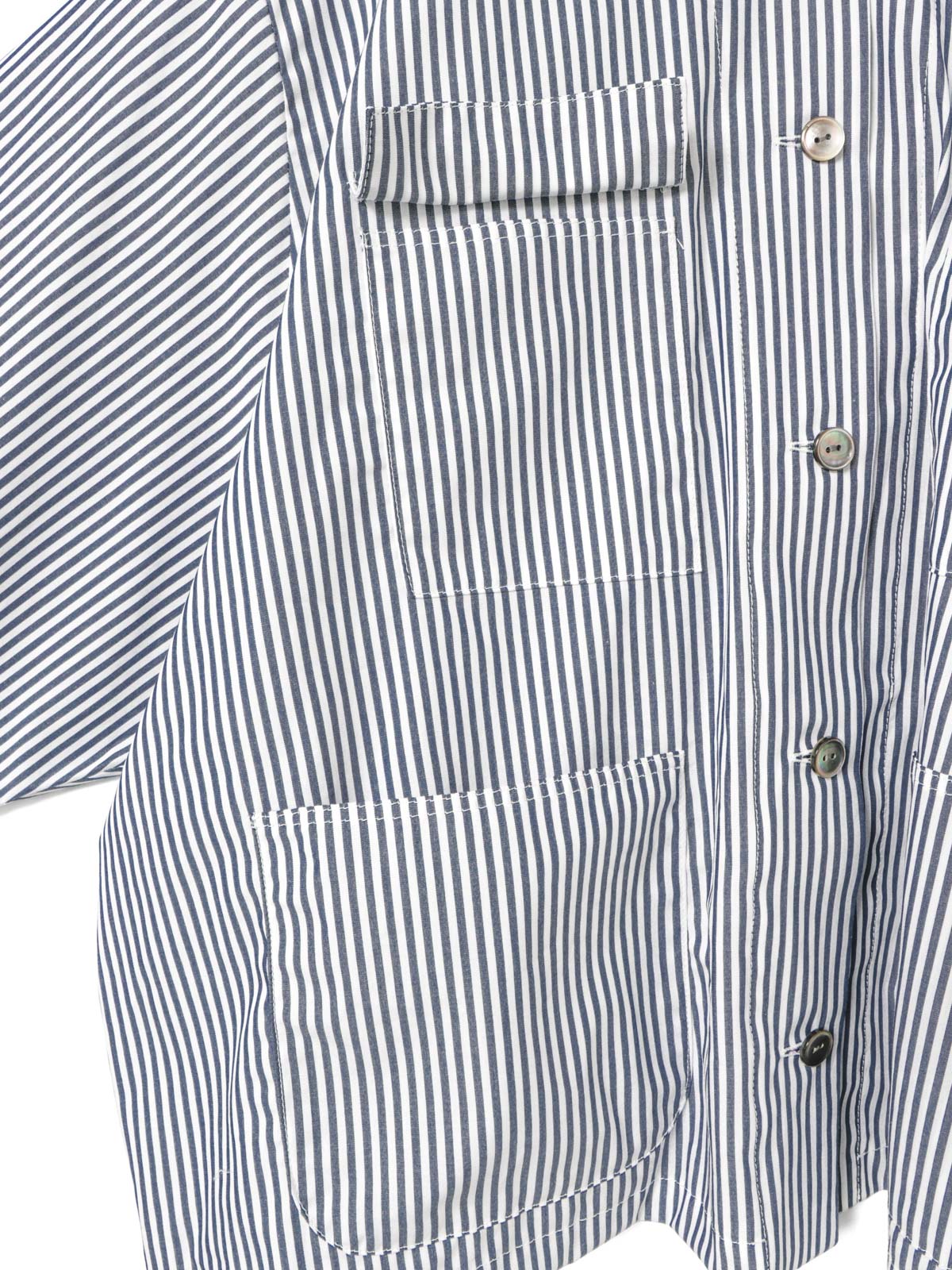 mizuiro ind ストライプカバーオール｜ MARcourt ONLINE STORE