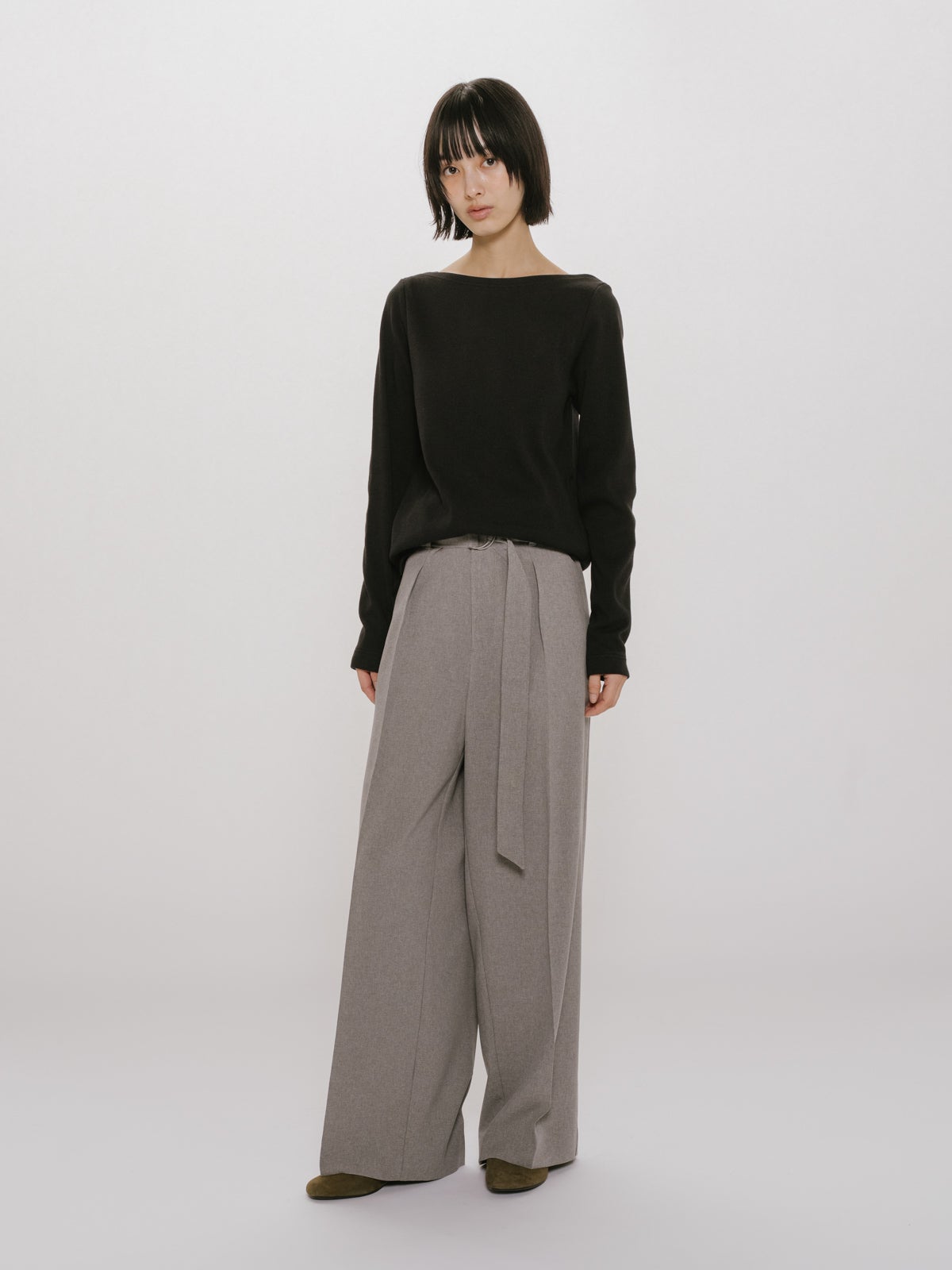 MIDIUMISOLID for Ladies リブプルオーバー｜ MARcourt ONLINE STORE