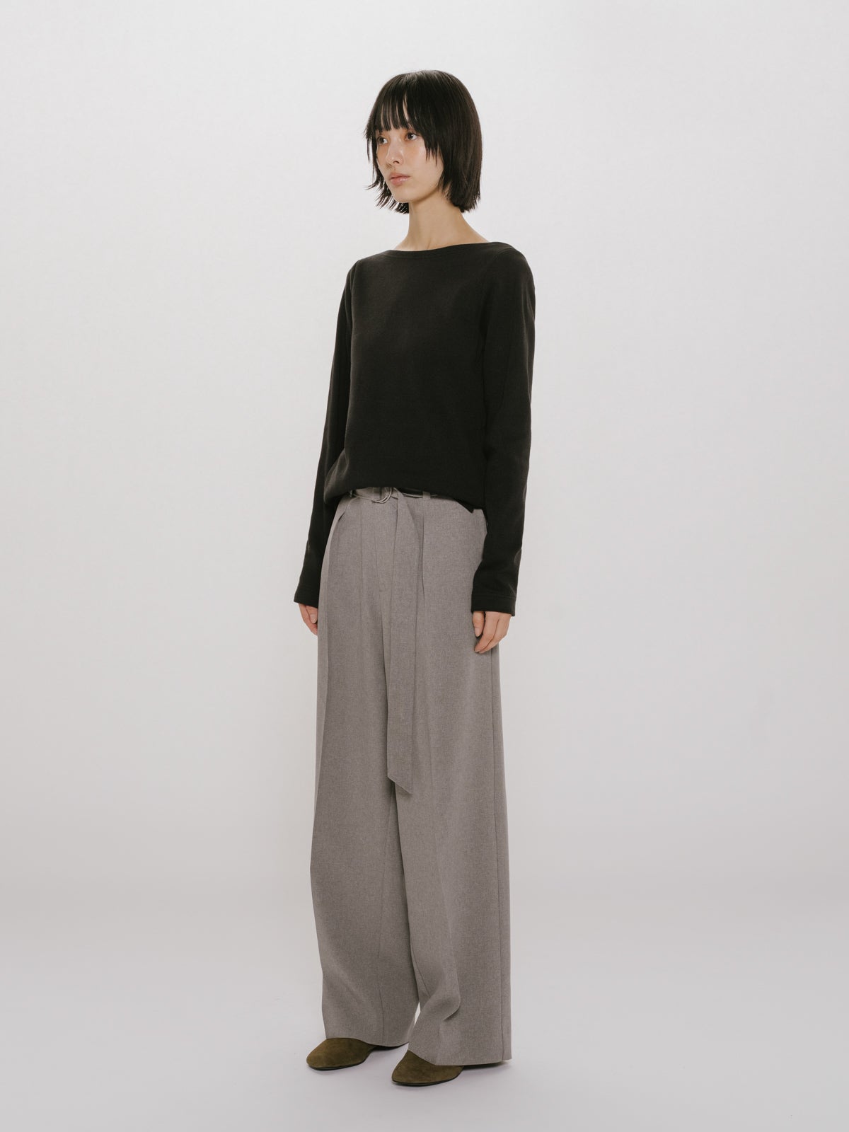 MIDIUMISOLID for Ladies リブプルオーバー｜ MARcourt ONLINE STORE