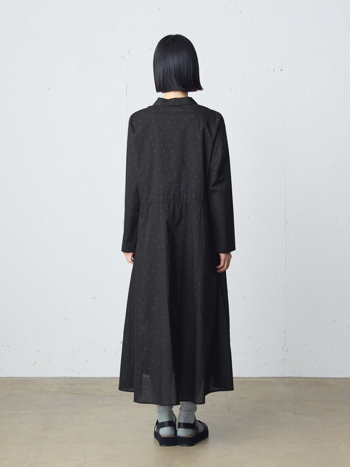 MidiUmi ウエスト切り替えドットワンピース｜ MARcourt ONLINE STORE