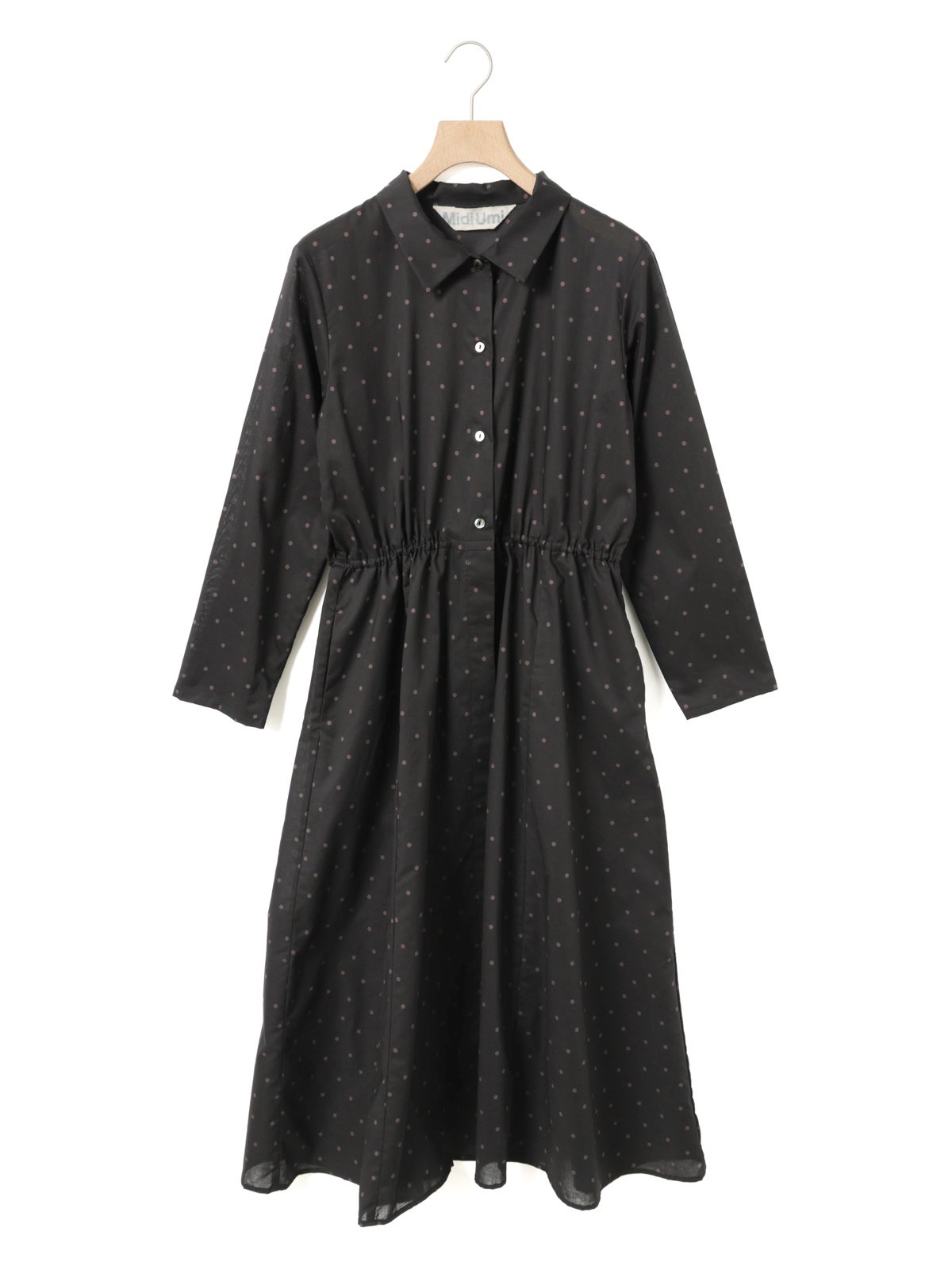 MidiUmi ウエスト切り替えドットワンピース｜ MARcourt ONLINE STORE