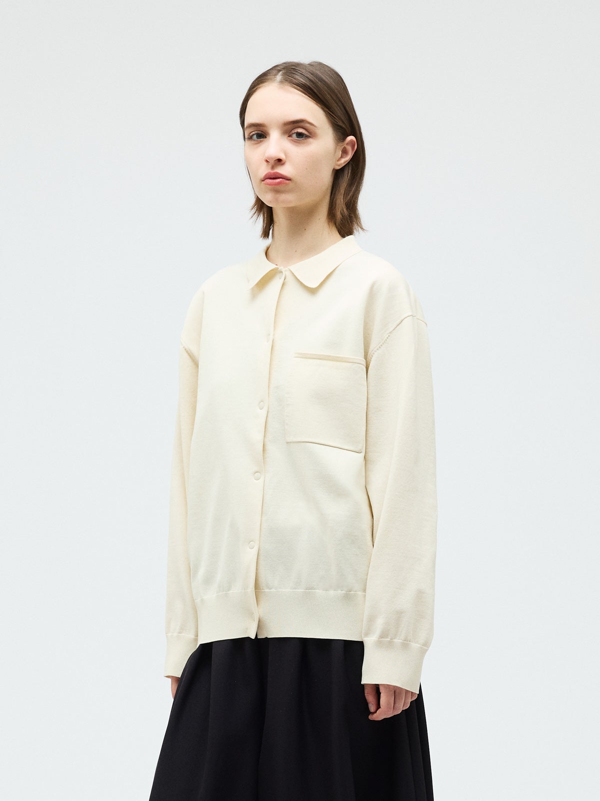 mizuiro ind シャツカーディガン｜ MARcourt ONLINE STORE