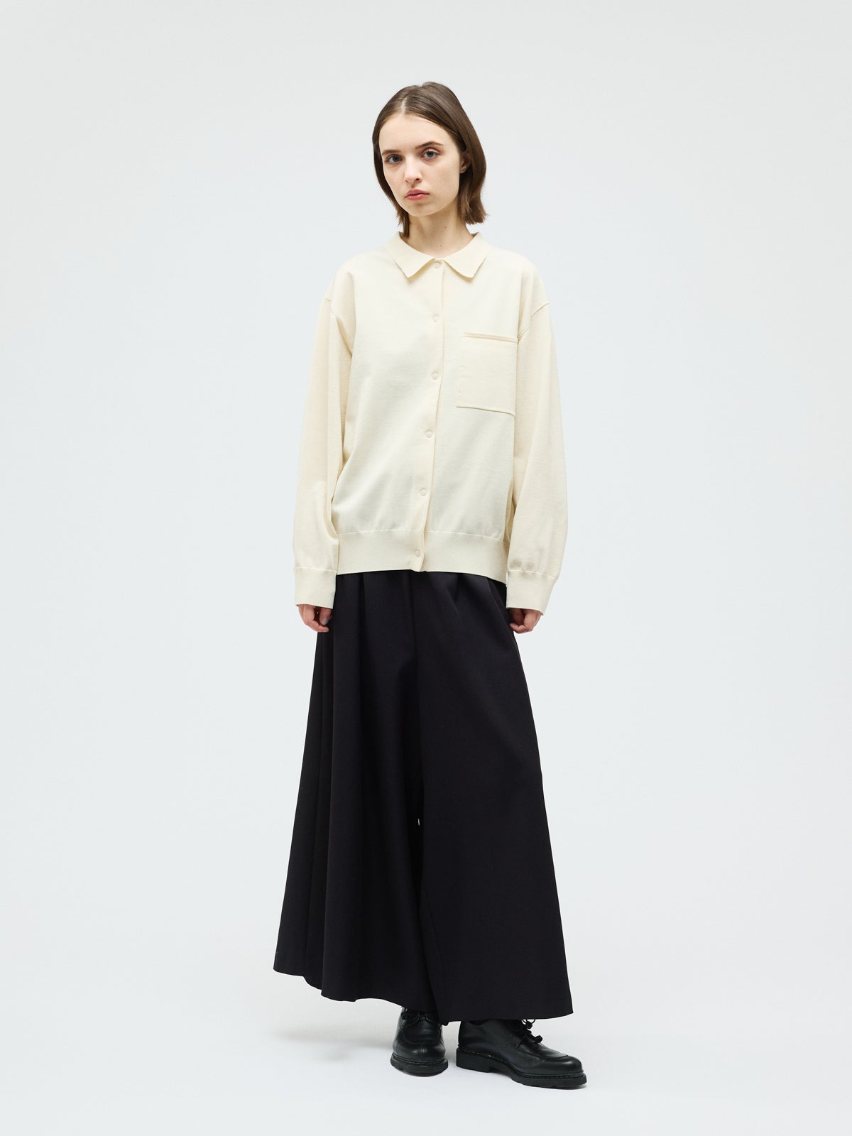 mizuiro ind シャツカーディガン｜ MARcourt ONLINE STORE