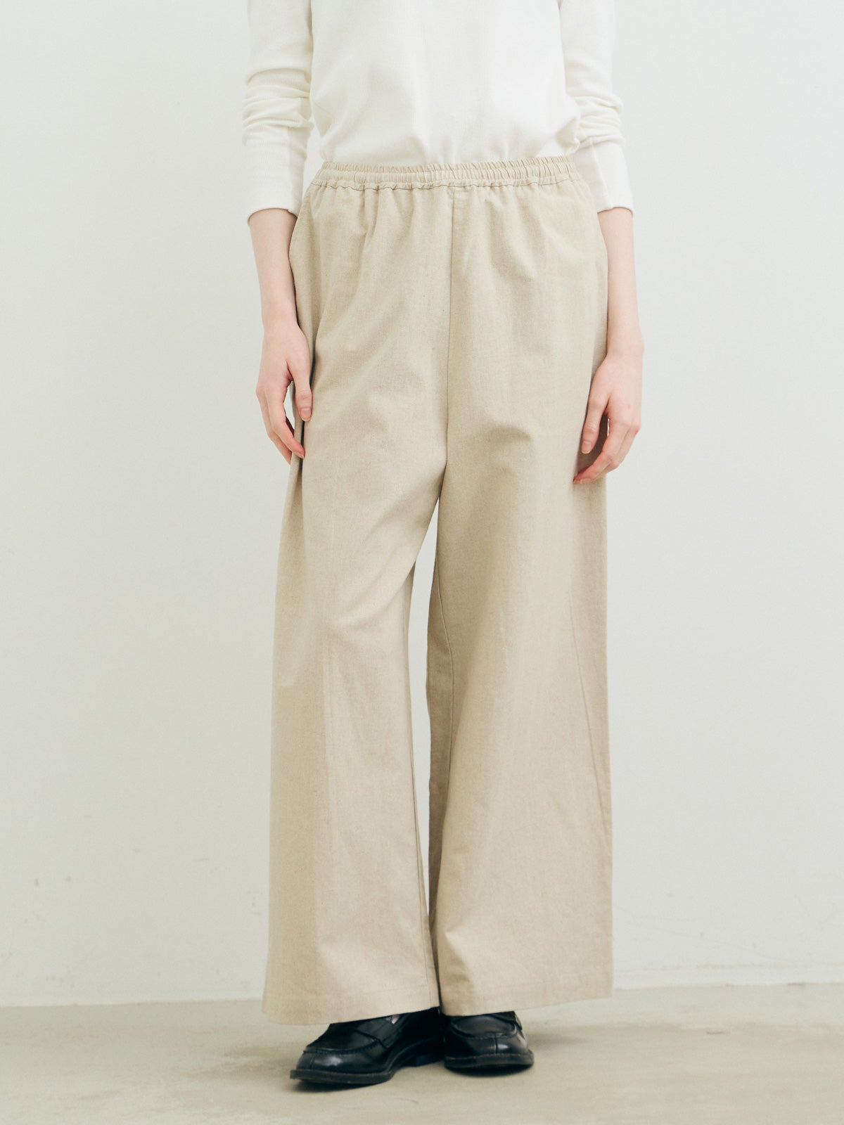 MARMARMAR リネンブレンドワイドパンツ｜ MARcourt ONLINE STORE