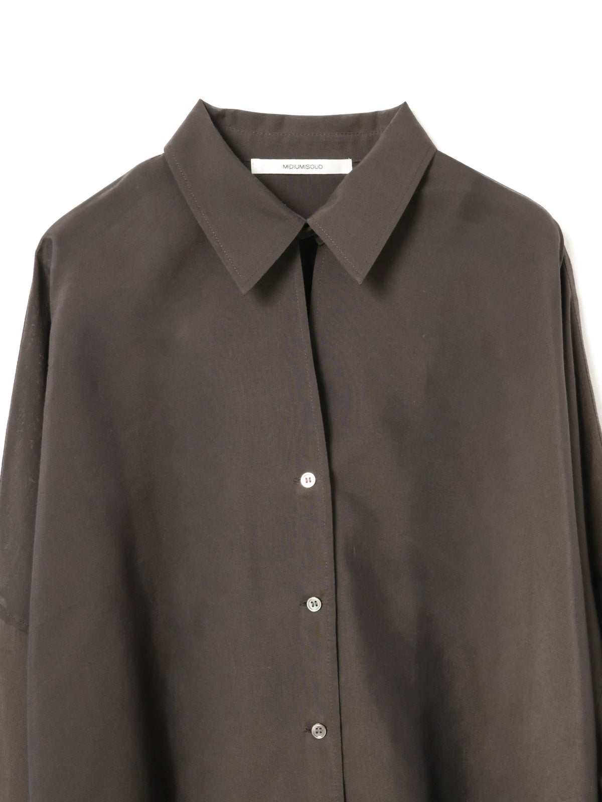 MIDIUMISOLID for Ladies シアースキッパーポンチョシャツ｜ MARcourt