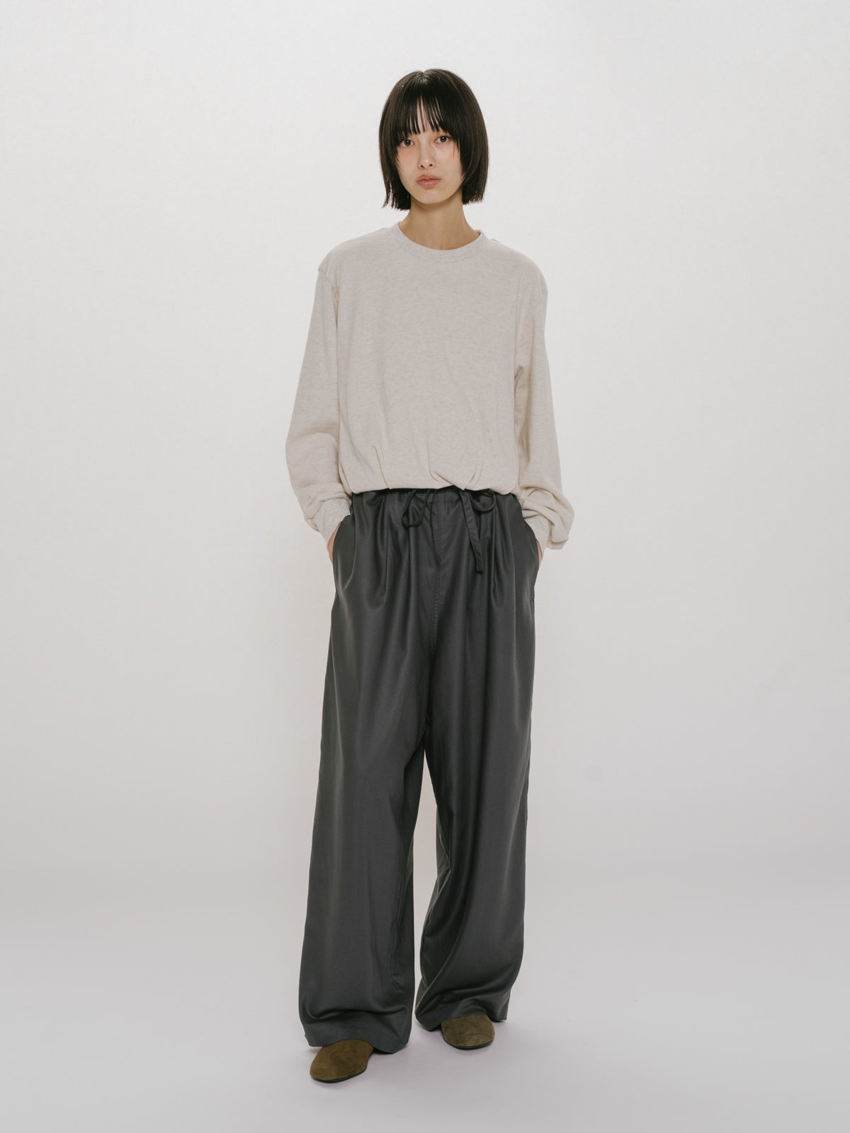 MIDIUMISOLID for Ladies リラックスパンツ｜ MARcourt ONLINE STORE