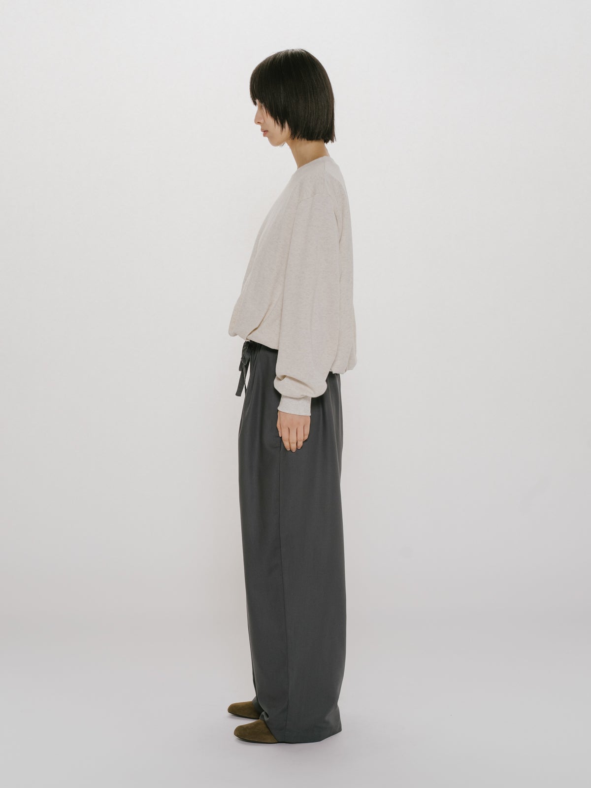 9月14日(月)正午販売終了 ]MIDIUMISOLID for Ladies リラックスパンツ