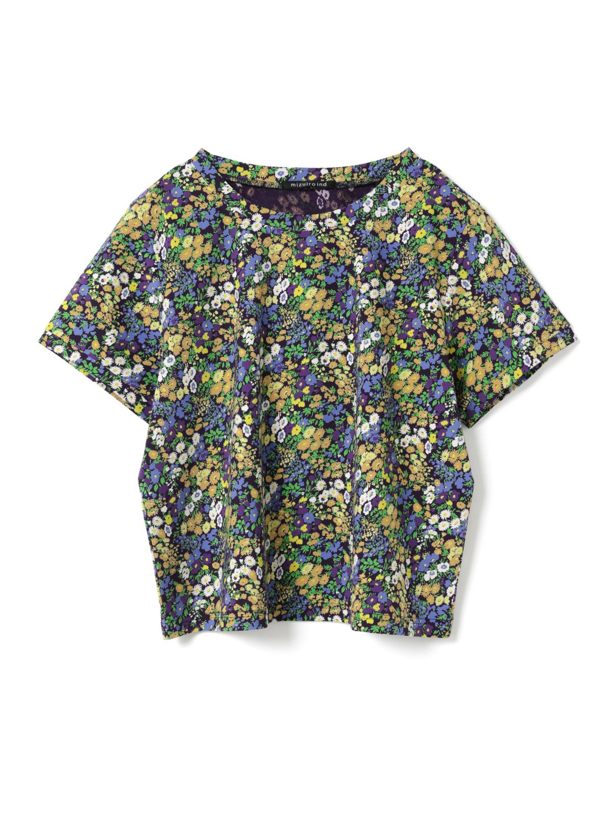 mizuiro ind フラワープリントTシャツ｜ MARcourt ONLINE STORE