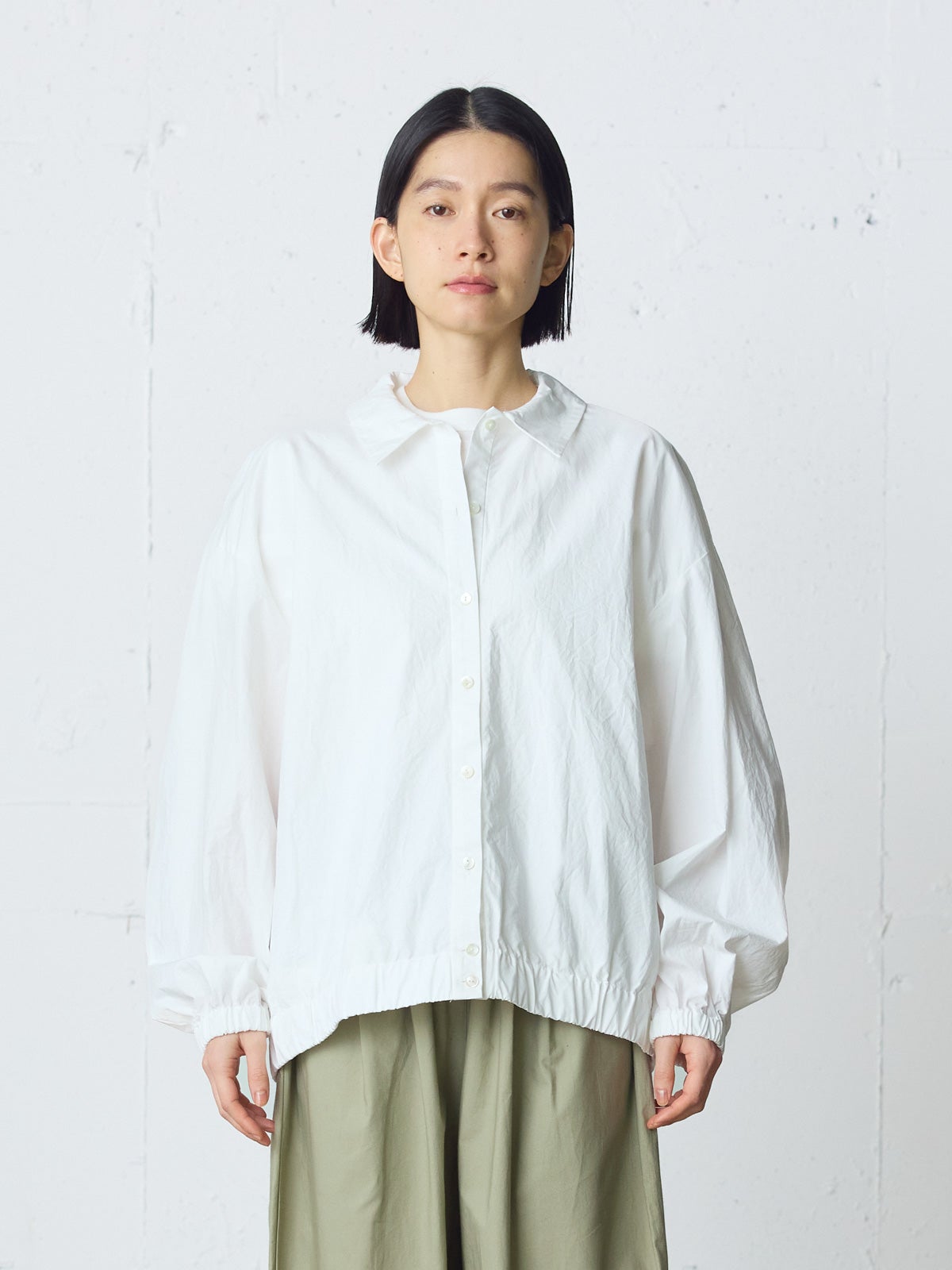 wide shirt blouson