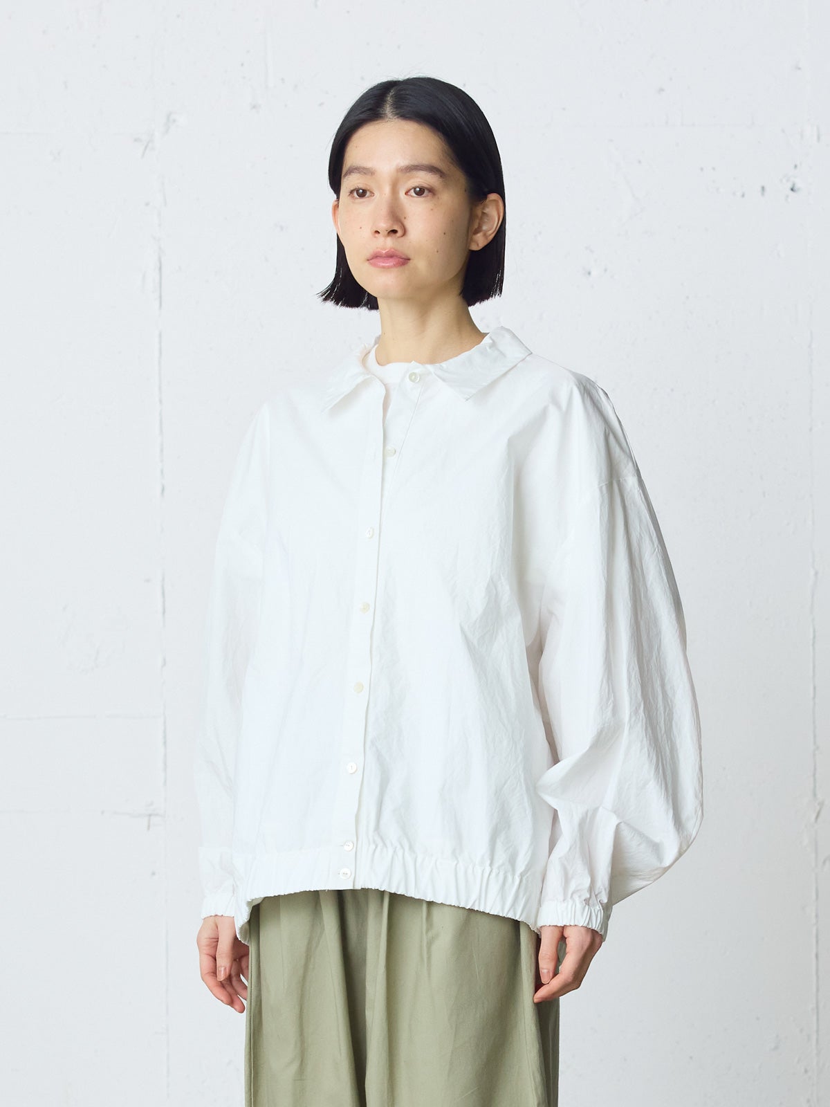 ホワイトシャツ JMP64 MidiUmi ワイドシャツジャケット｜ MARcourt ONLINE STORE