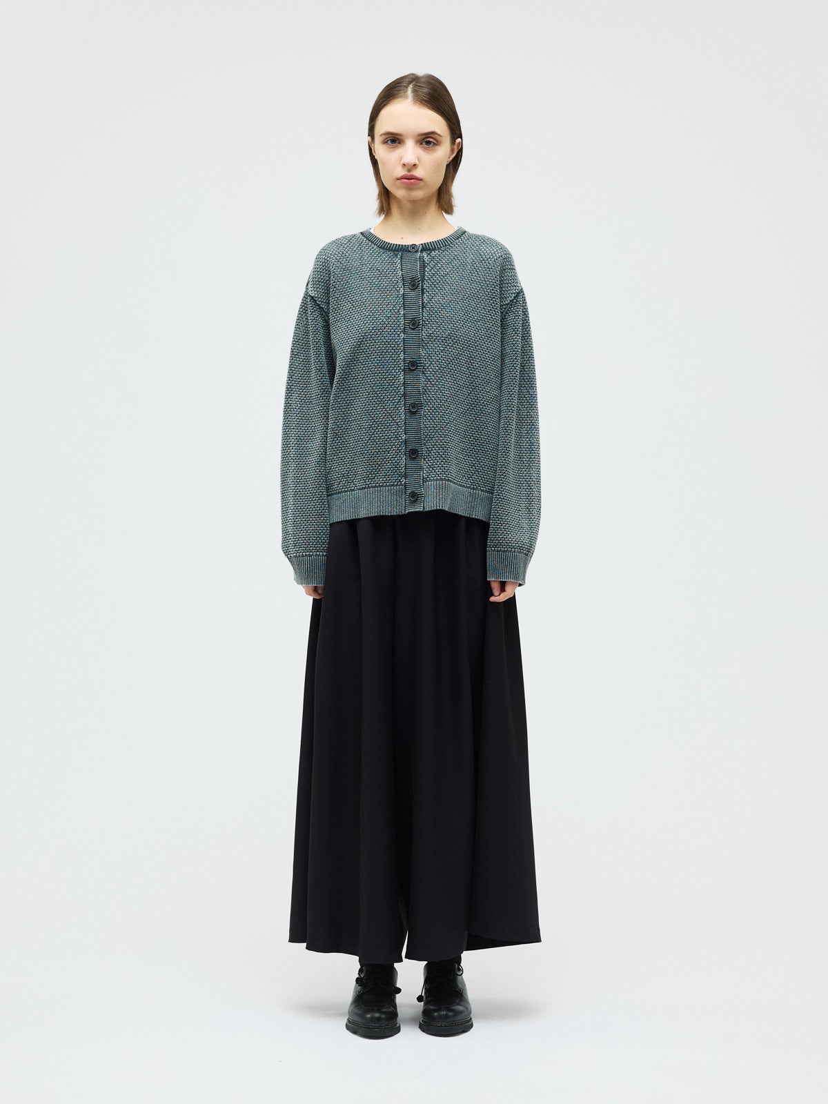 【早い者勝ち】MARTINE ROSE20ss ワイドフレアパンツ mizuiro ind ワイドフレアイージーパンツ｜ MARcourt ONLINE STORE
