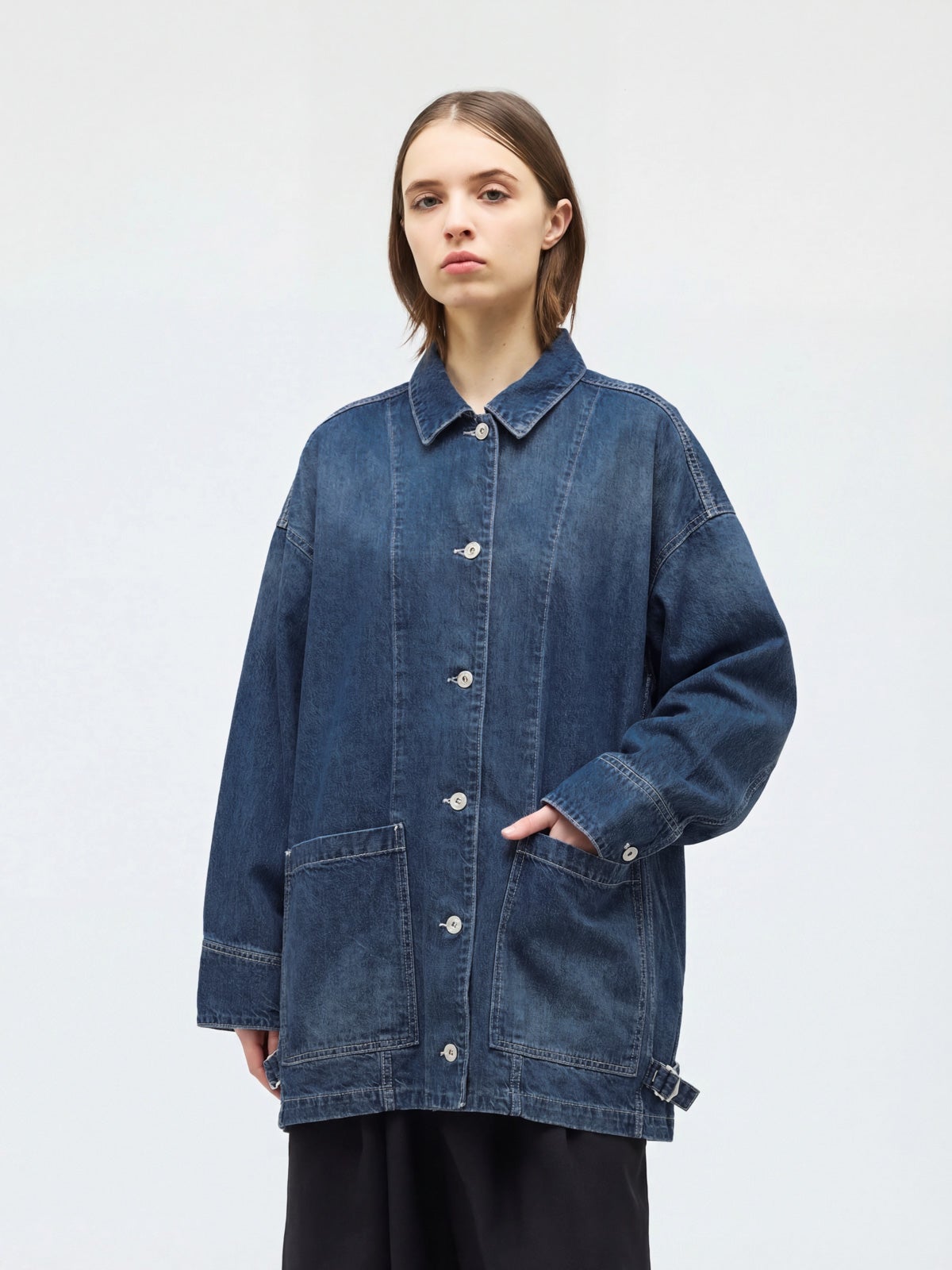 【専用】MONCLER カバーオール ネイビーブルー カバーオール : ウェア 向けの キッズ | モンクレール
