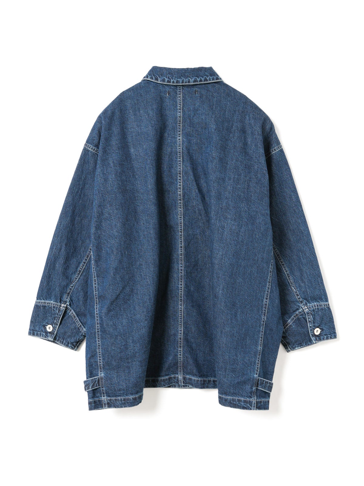 bonsuke　未使用品　ドゥロワー　カバーオール36 mizuiro ind ワイドデニムカバーオール(BLEACH)｜ MARcourt ONLINE