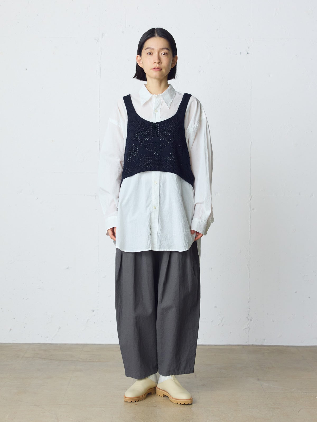 MidiUmi C/Lワイドイージーテーパードパンツ｜ MARcourt ONLINE STORE