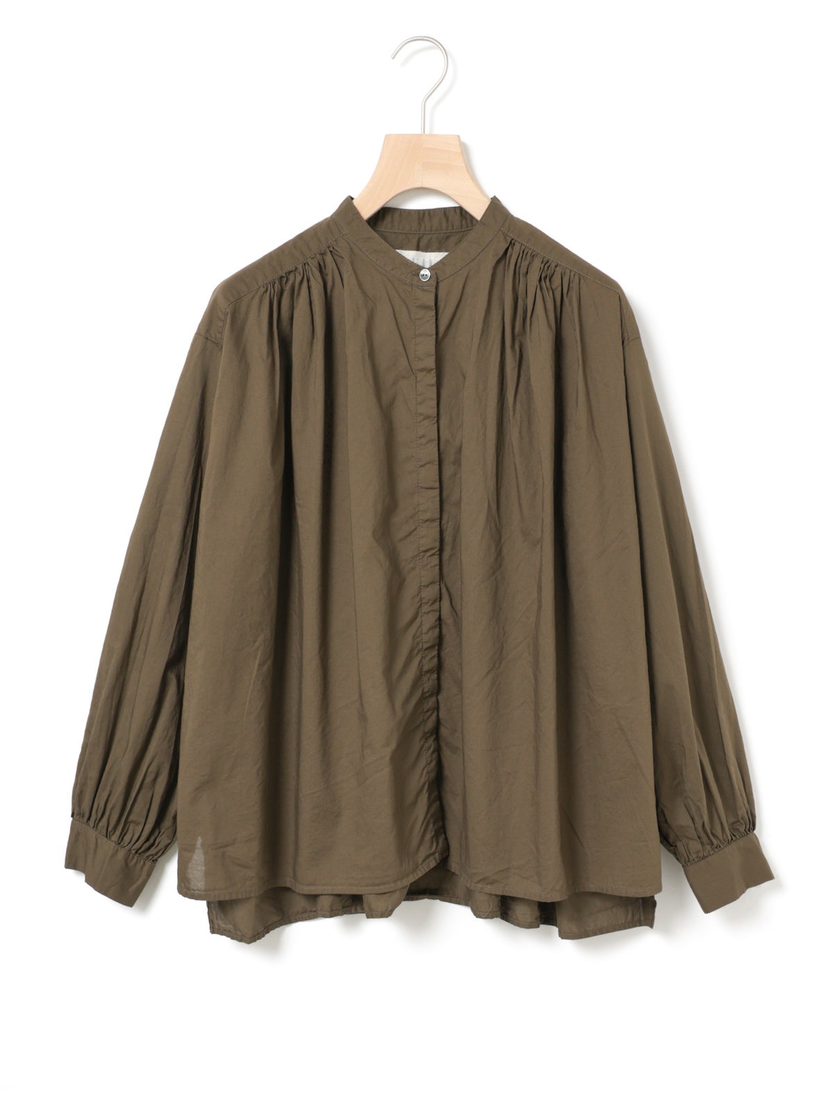 MidiUmi ギャザーワイドシャツ｜ MARcourt ONLINE STORE - マーコート