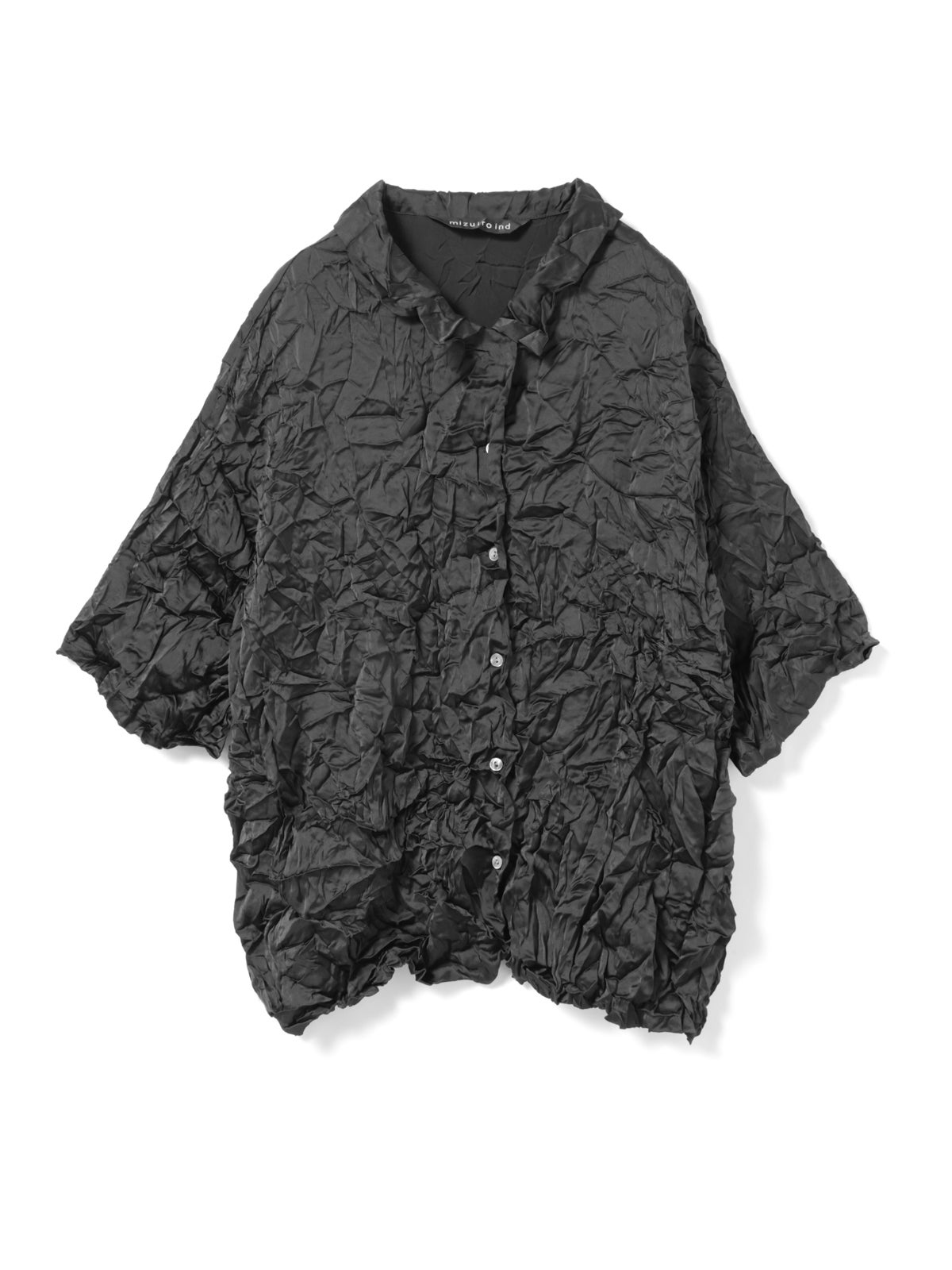 mizuiro ind ワッシャーハーフスリーブシャツ｜ MARcourt ONLINE STORE