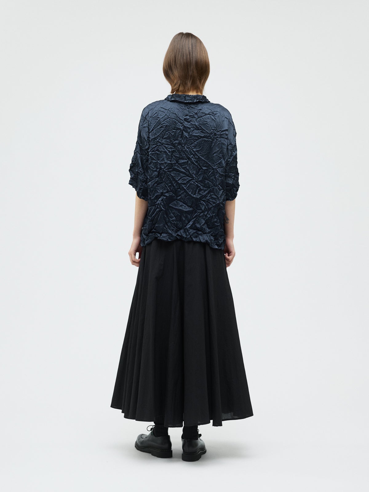 mizuiro ind ワッシャーハーフスリーブシャツ｜ MARcourt ONLINE STORE