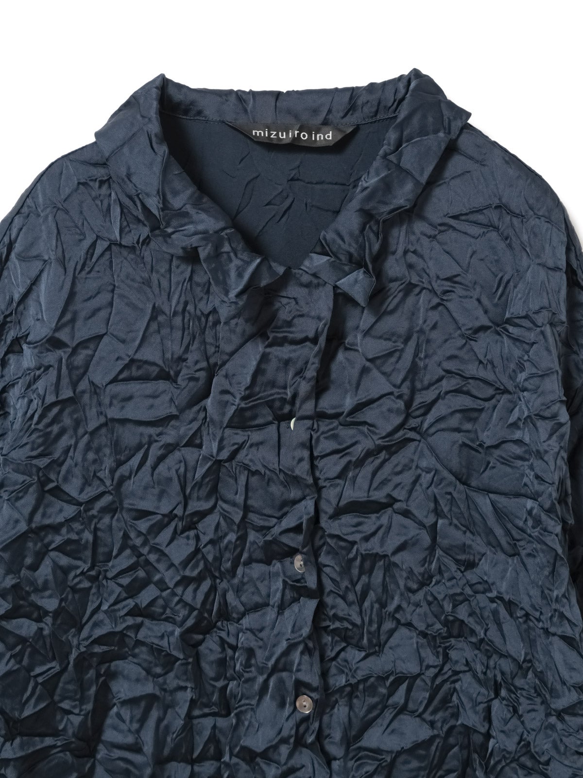 mizuiro ind ワッシャーハーフスリーブシャツ｜ MARcourt ONLINE STORE