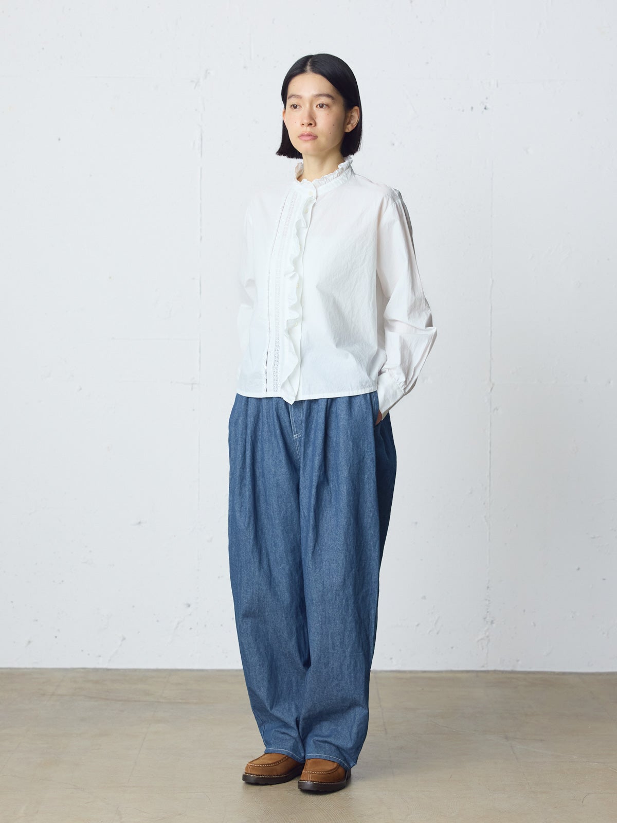MidiUmi ワイドテーパードデニム｜ MARcourt ONLINE STORE