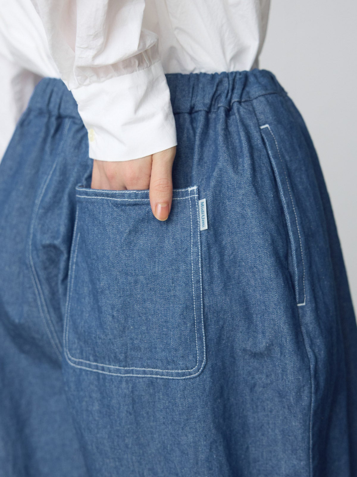 MidiUmi ワイドテーパードデニム｜ MARcourt ONLINE STORE
