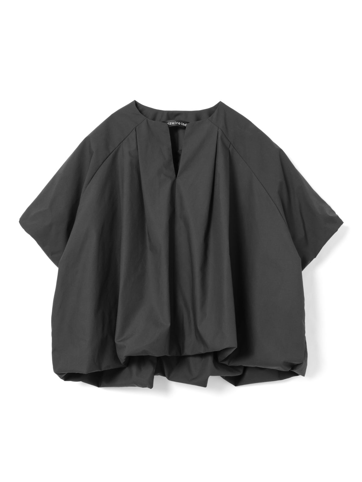 mizuiro ind バルーンノーカラーシャツ｜ MARcourt ONLINE STORE
