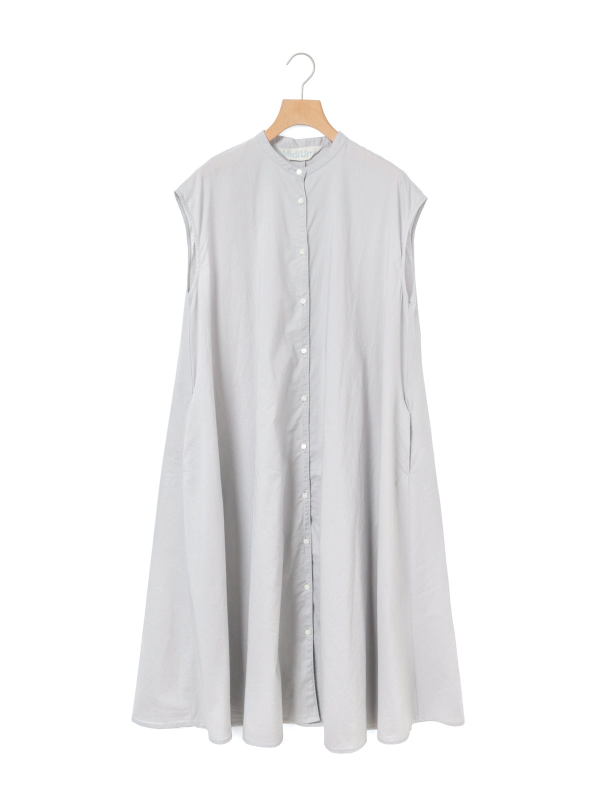 MidiUmi ノースリーブプリーツシャツワンピース｜ MARcourt ONLINE