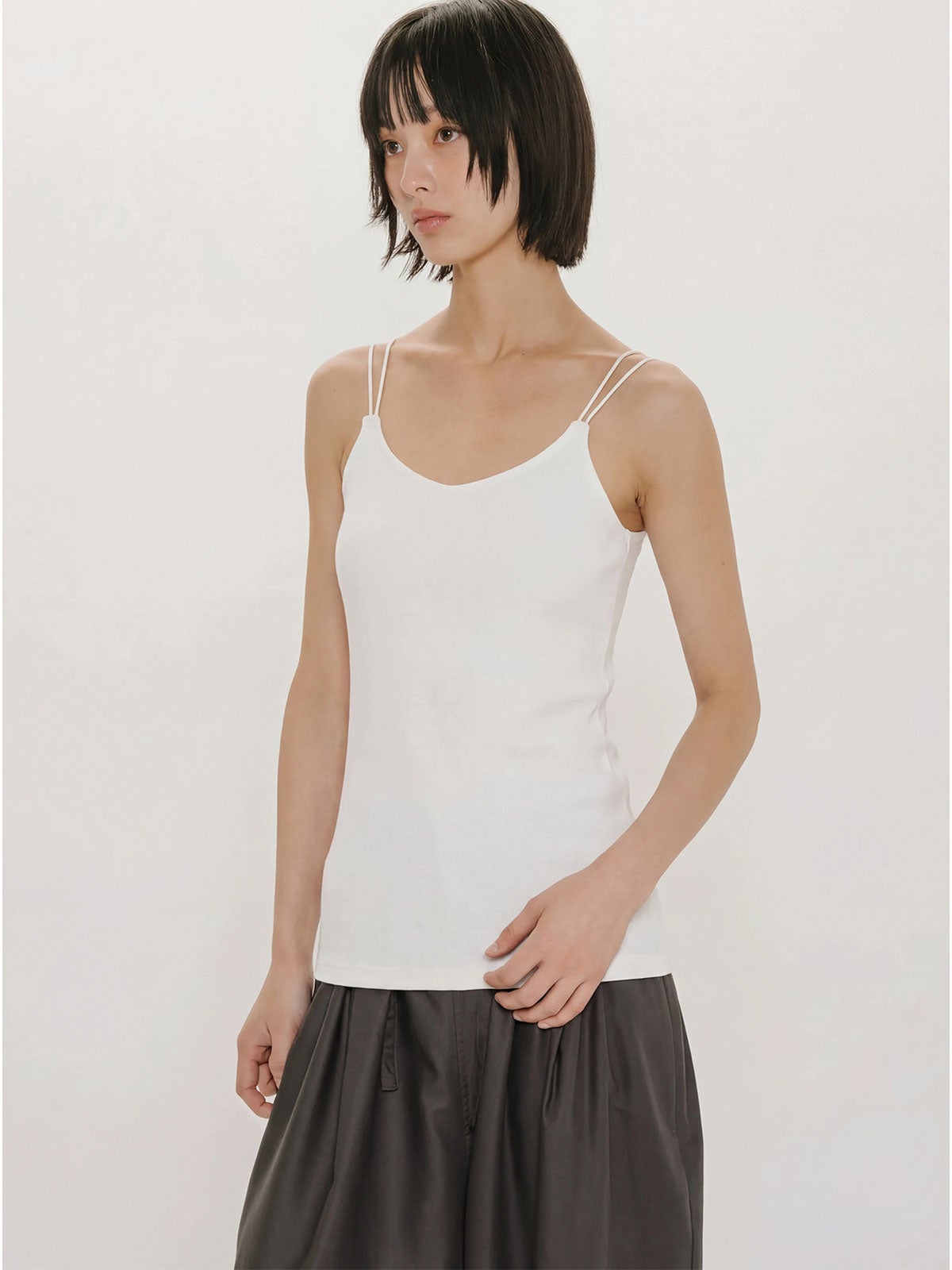 MIDIUMISOLID for Ladies パッド入りキャミソール｜ MARcourt ONLINE