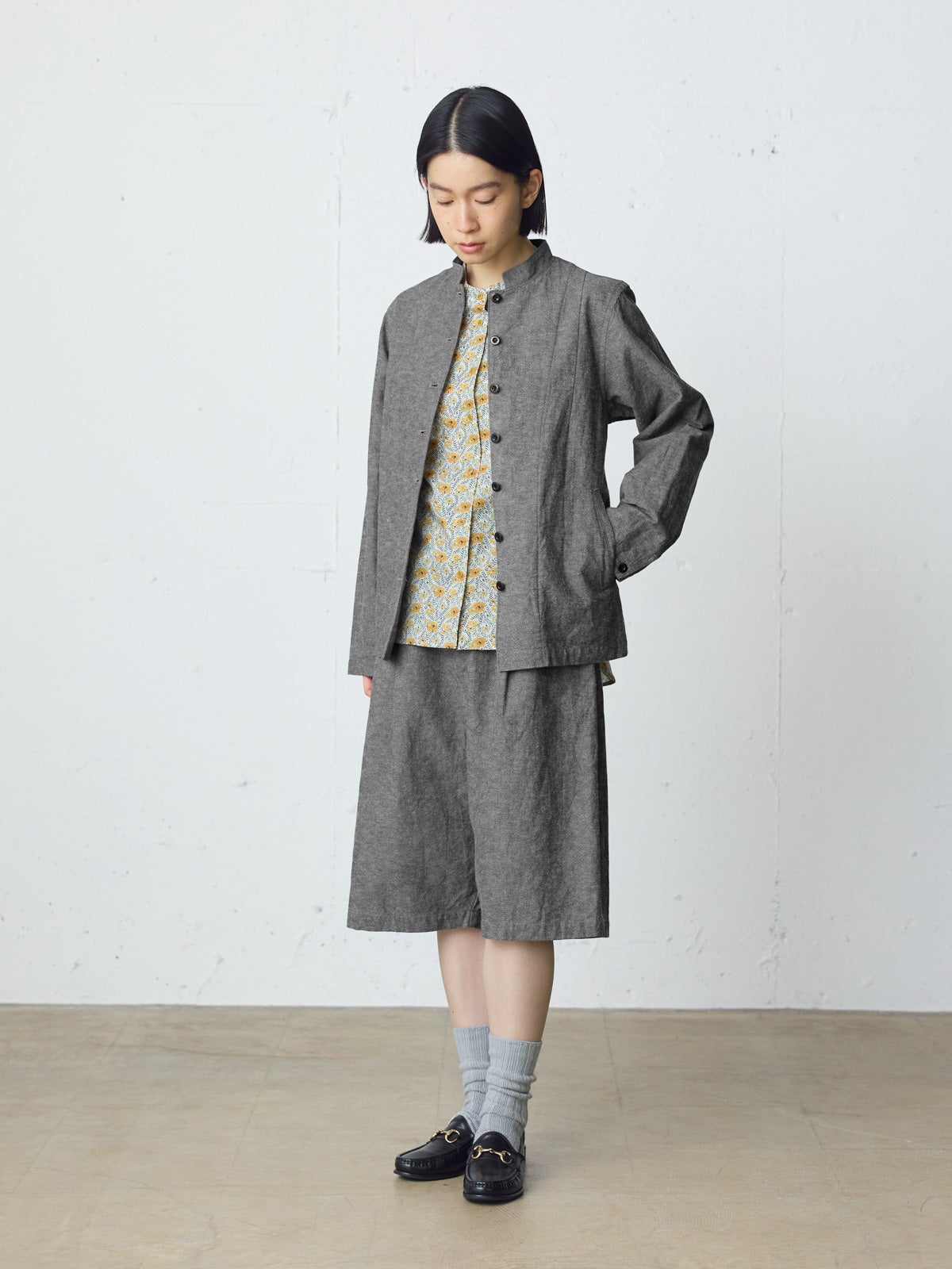 MidiUmi C/Lスタンドカラージャケット｜ MARcourt ONLINE STORE