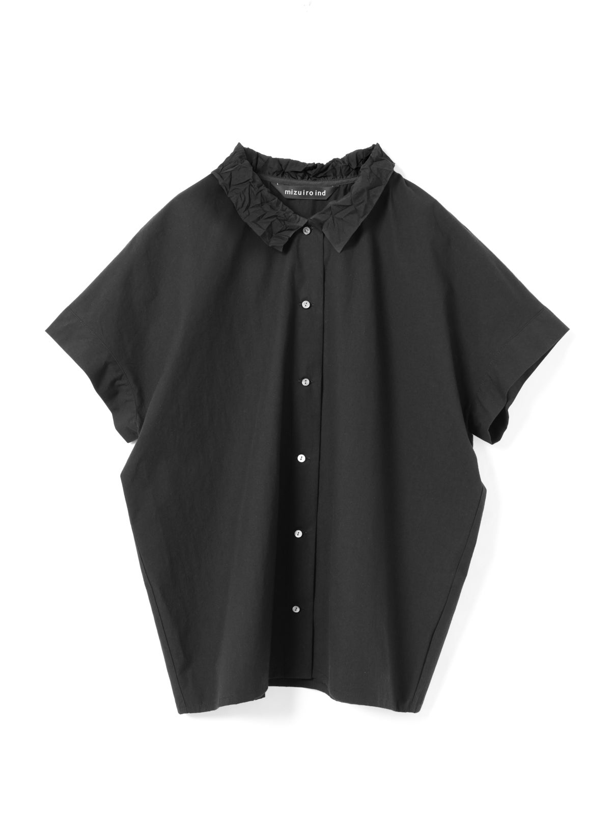 mizuiro ind ワッシャーカラーワイドシャツ｜ MARcourt ONLINE STORE