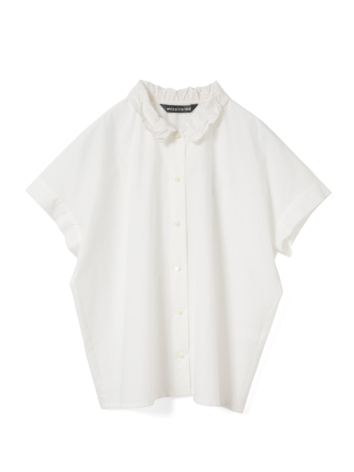 mizuiro ind ワッシャーカラーワイドシャツ｜ MARcourt ONLINE STORE