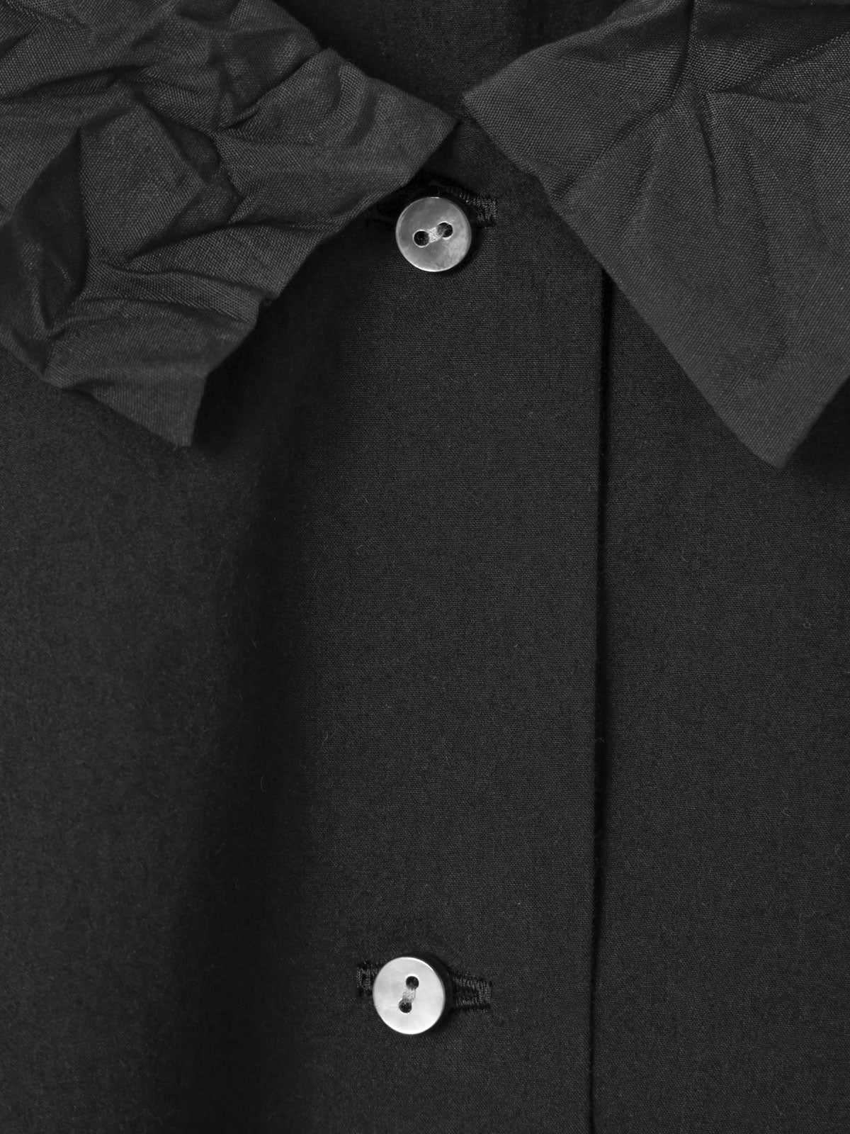 mizuiro ind ワッシャーカラーワイドシャツ｜ MARcourt ONLINE STORE