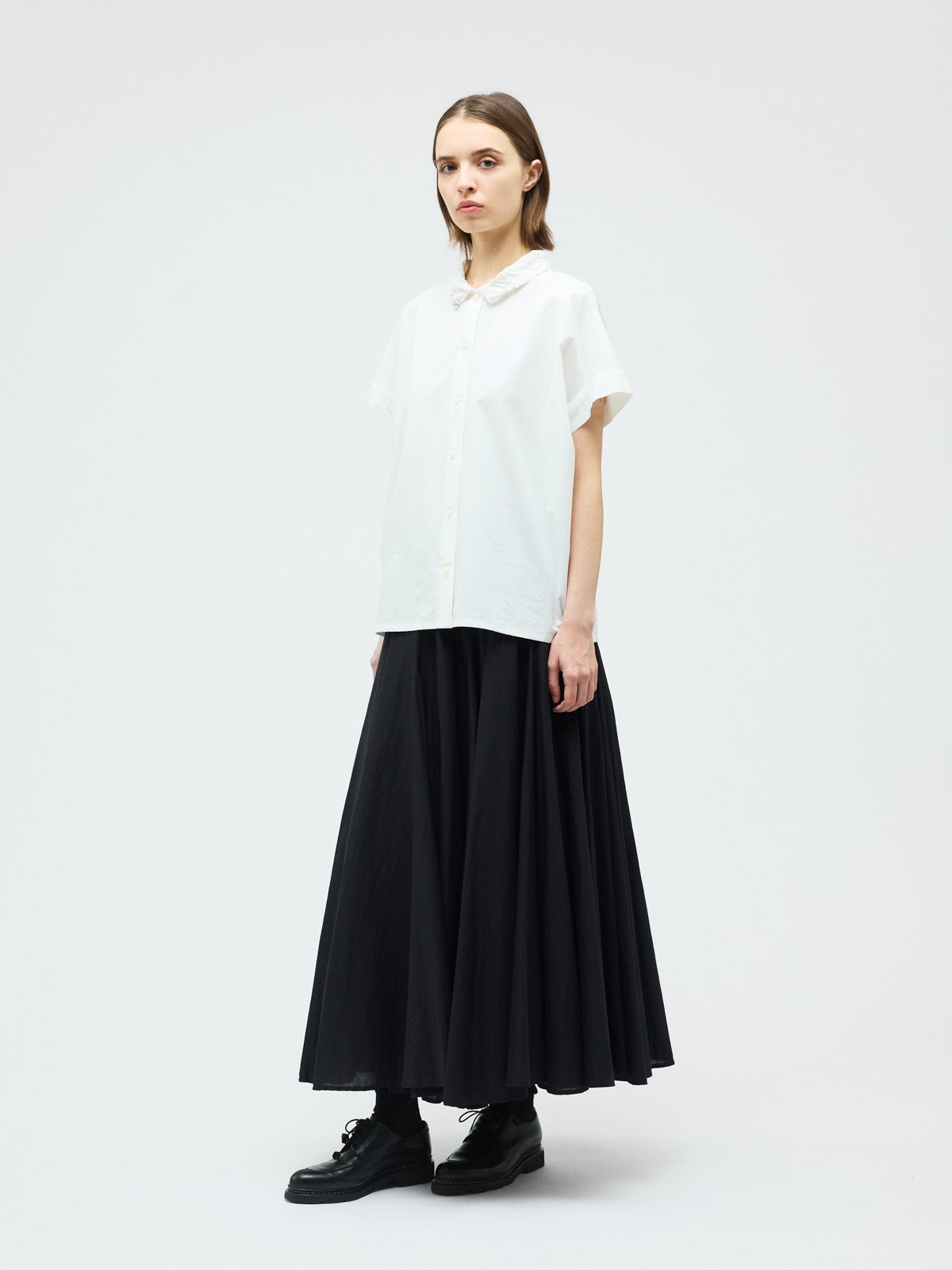 mizuiro ind ワッシャーカラーワイドシャツ| MARcourt ONLINE STORE mizuiro ind ワッシャーカラーワイドシャツ| MARcourt ONLINE STORE