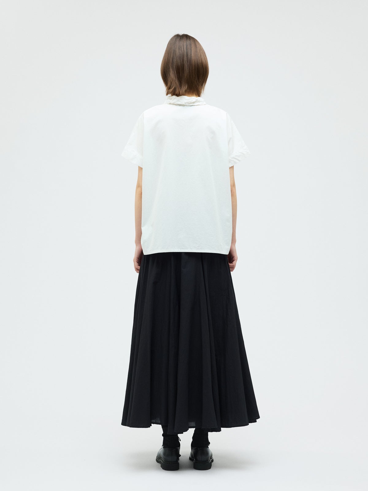 mizuiro ind ワッシャーカラーワイドシャツ｜ MARcourt ONLINE STORE