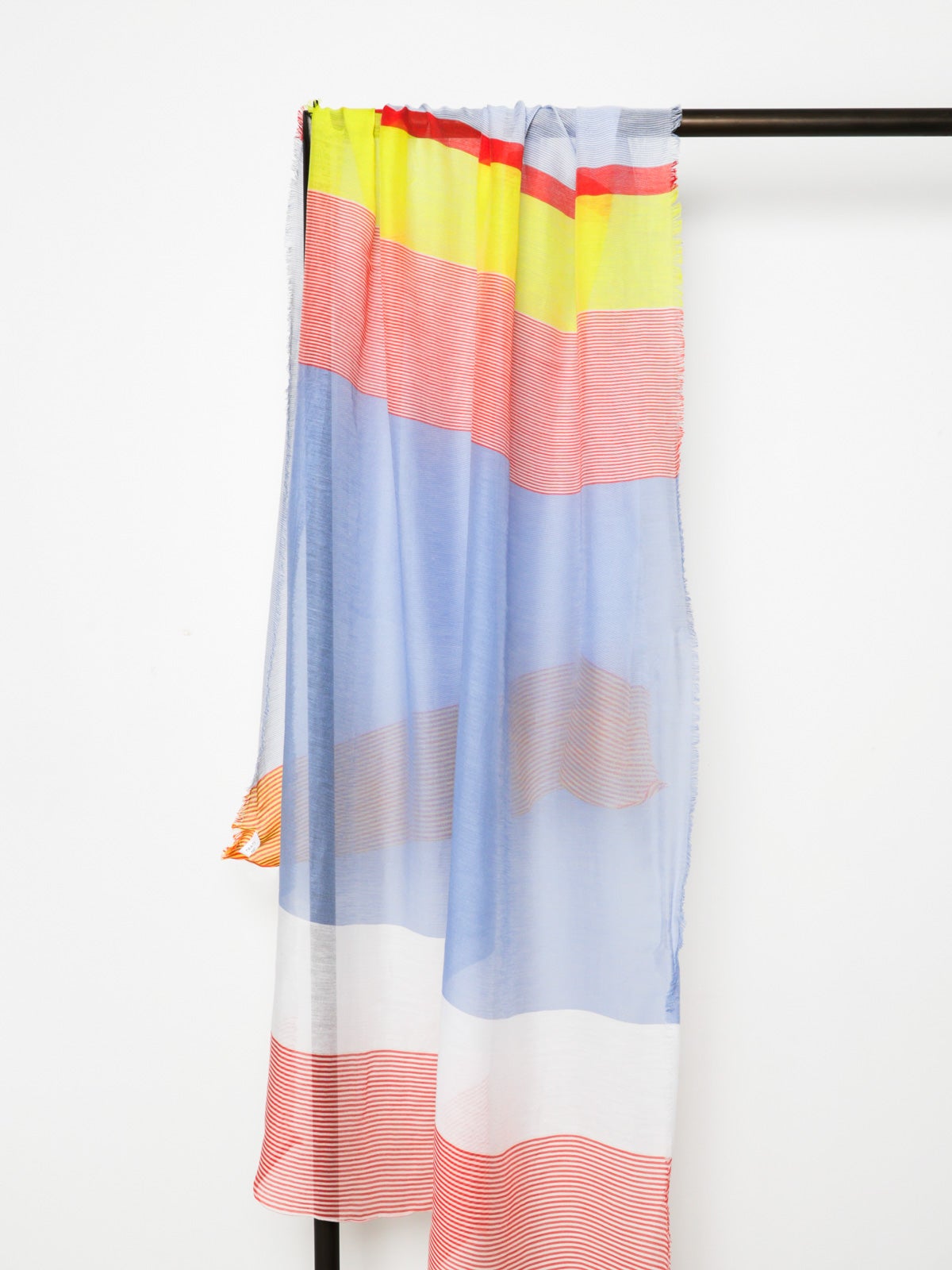 TRAITS フリンジコットンシルクストール BREHAT