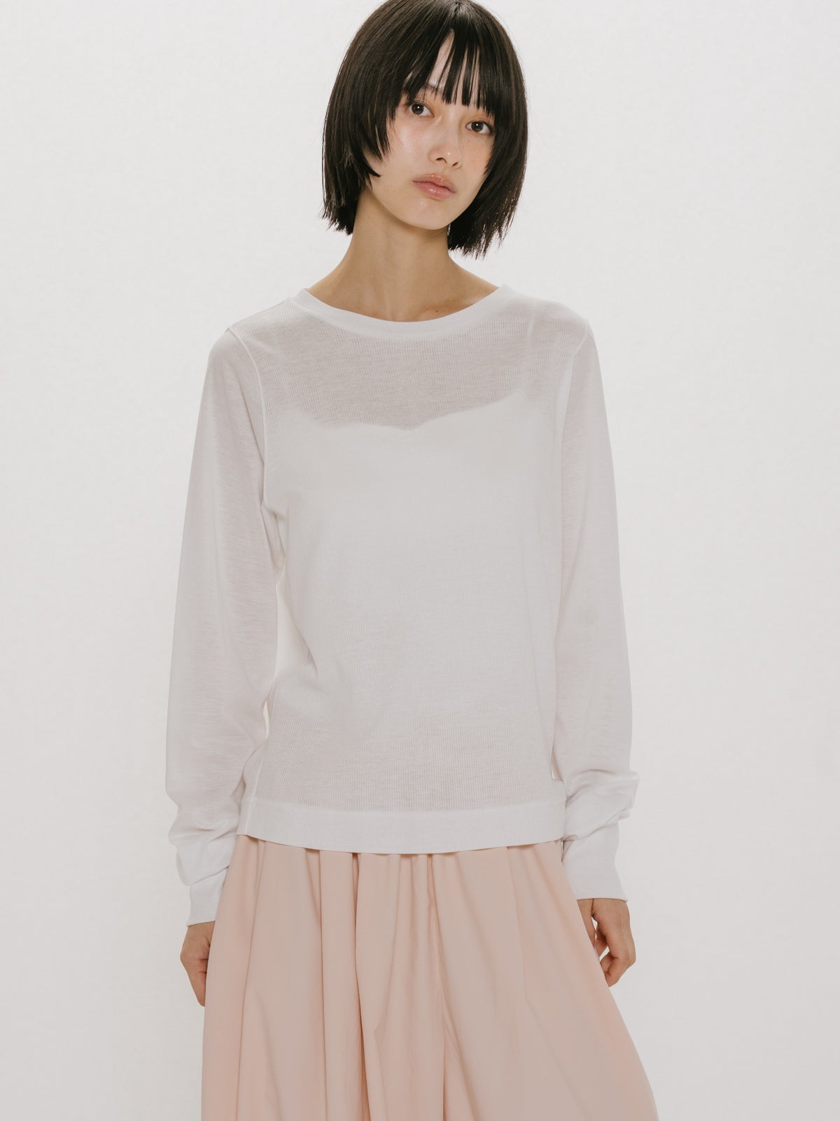 MIDIUMISOLID for Ladies レイヤードライクプルオーバー｜ MARcourt