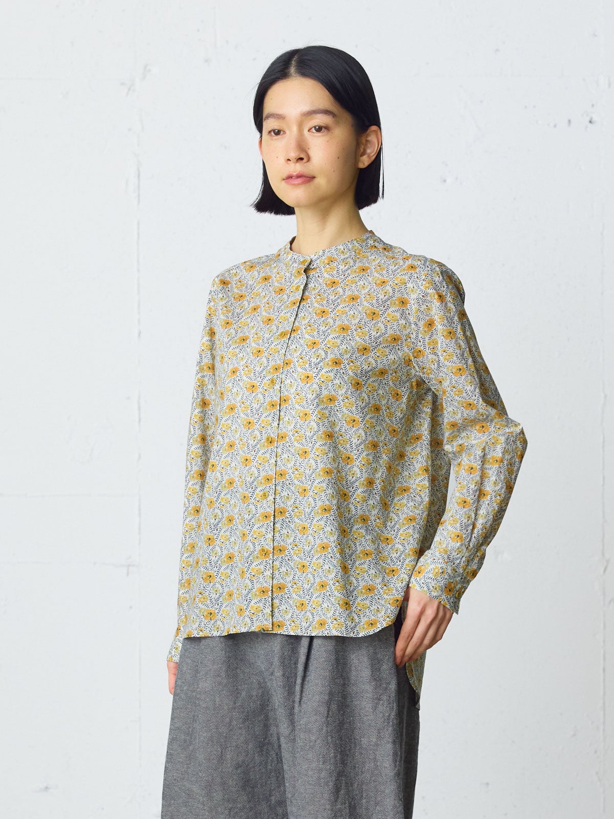 MidiUmi リバティプリントシャツ| MARcourt ONLINE STORE MidiUmi リバティプリントシャツ| MARcourt ONLINE STORE