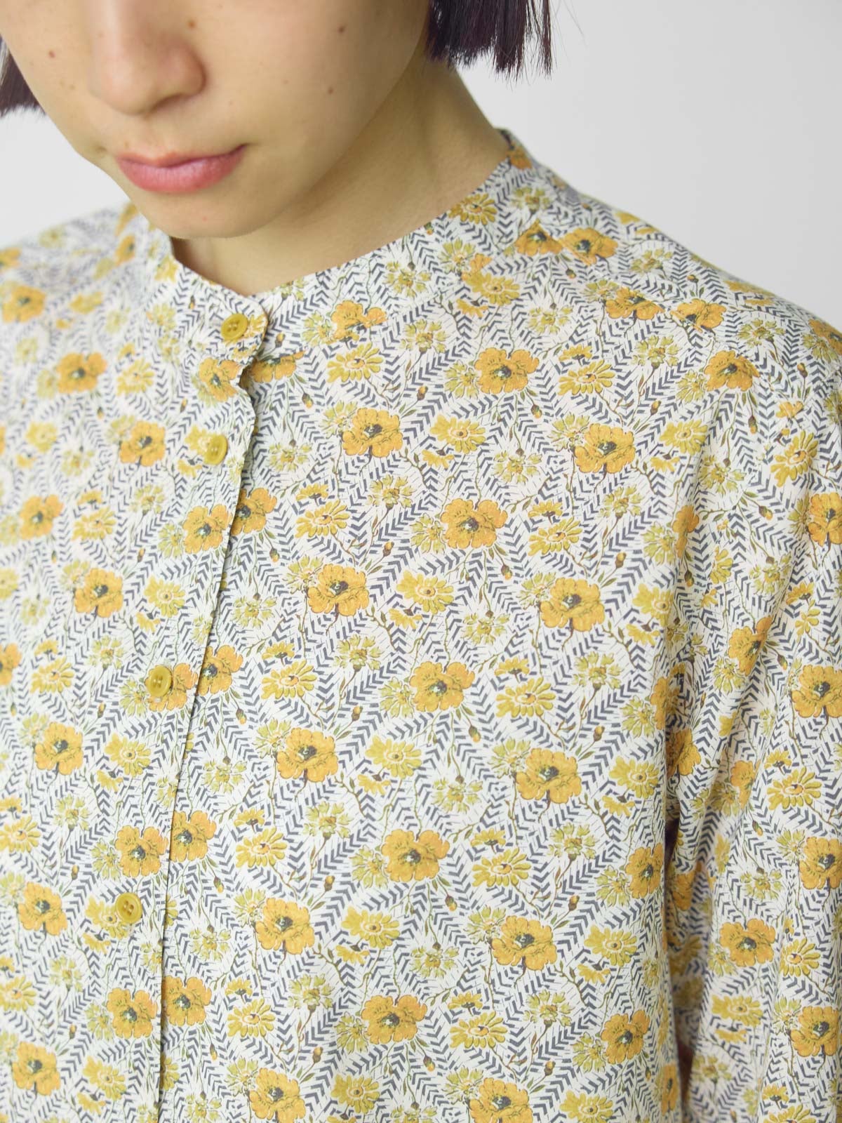 #大幅値下げ本日限定MidiUmi #LIBERTY#プリント半袖タナローン MidiUmi リバティプリントシャツ｜ MARcourt ONLINE STORE