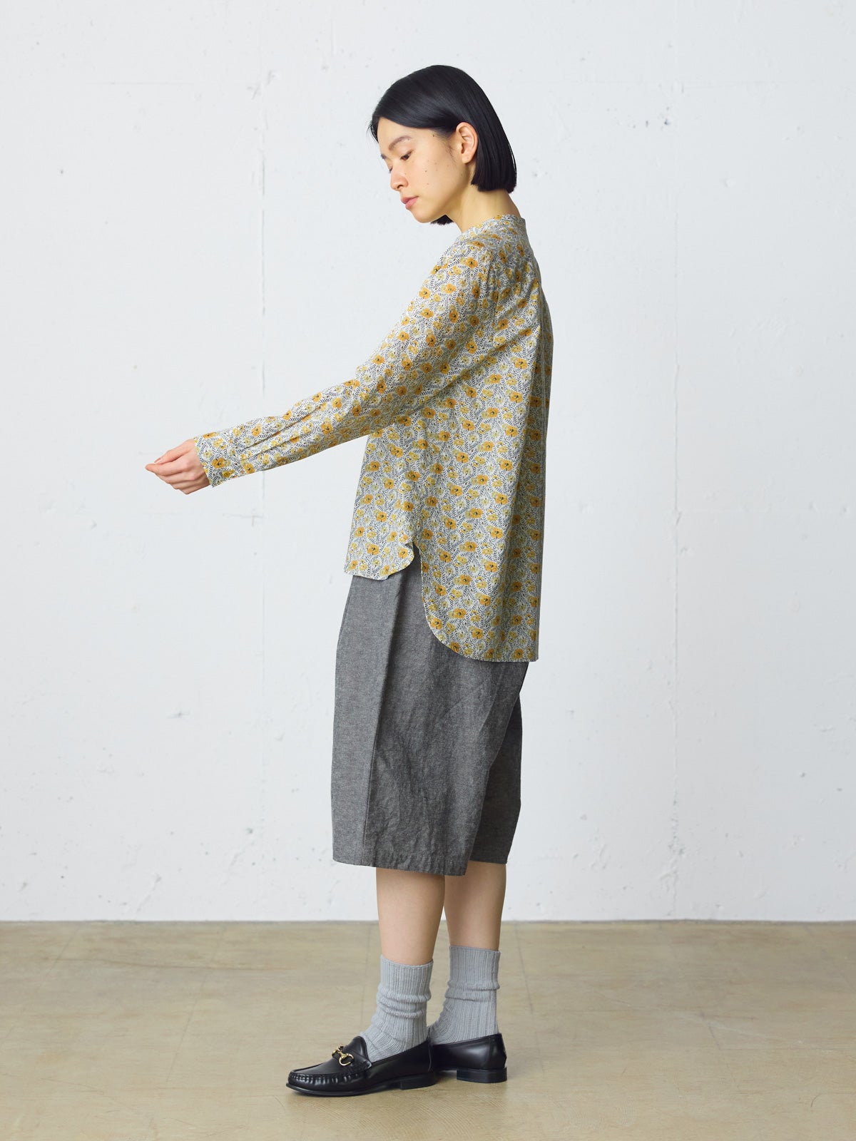 MidiUmi リバティプリントシャツ| MARcourt ONLINE STORE MidiUmi リバティプリントシャツ| MARcourt ONLINE STORE