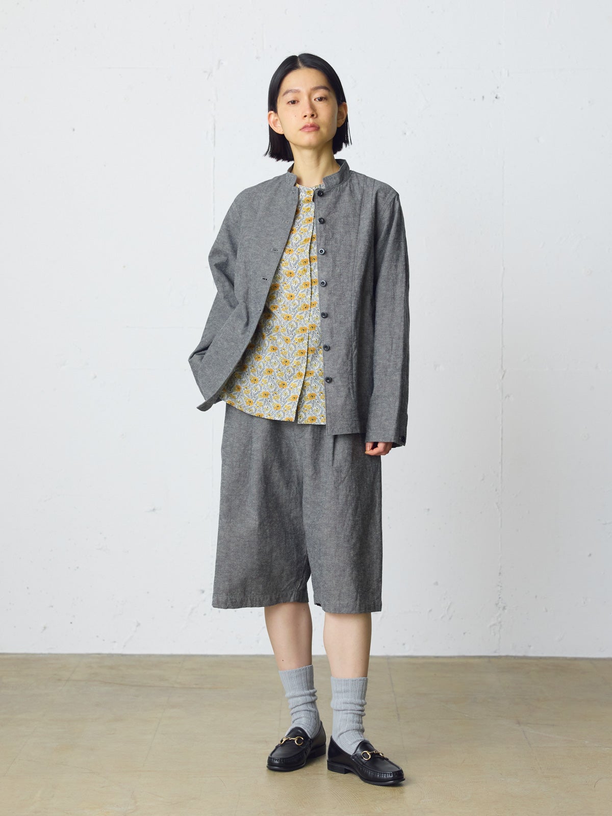 MidiUmi リバティプリントシャツ| MARcourt ONLINE STORE MidiUmi リバティプリントシャツ| MARcourt ONLINE STORE