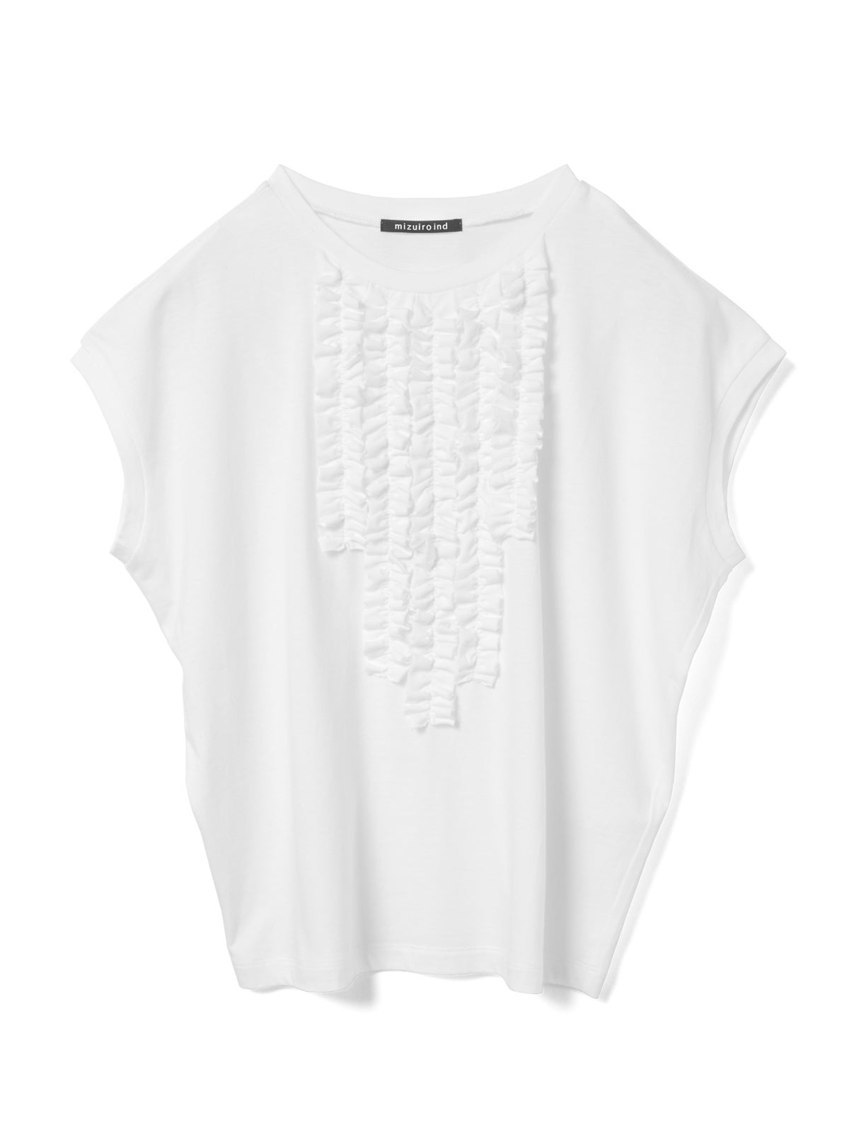 mizuiro ind フレンチスリーブフリルプルオーバー｜ MARcourt ONLINE