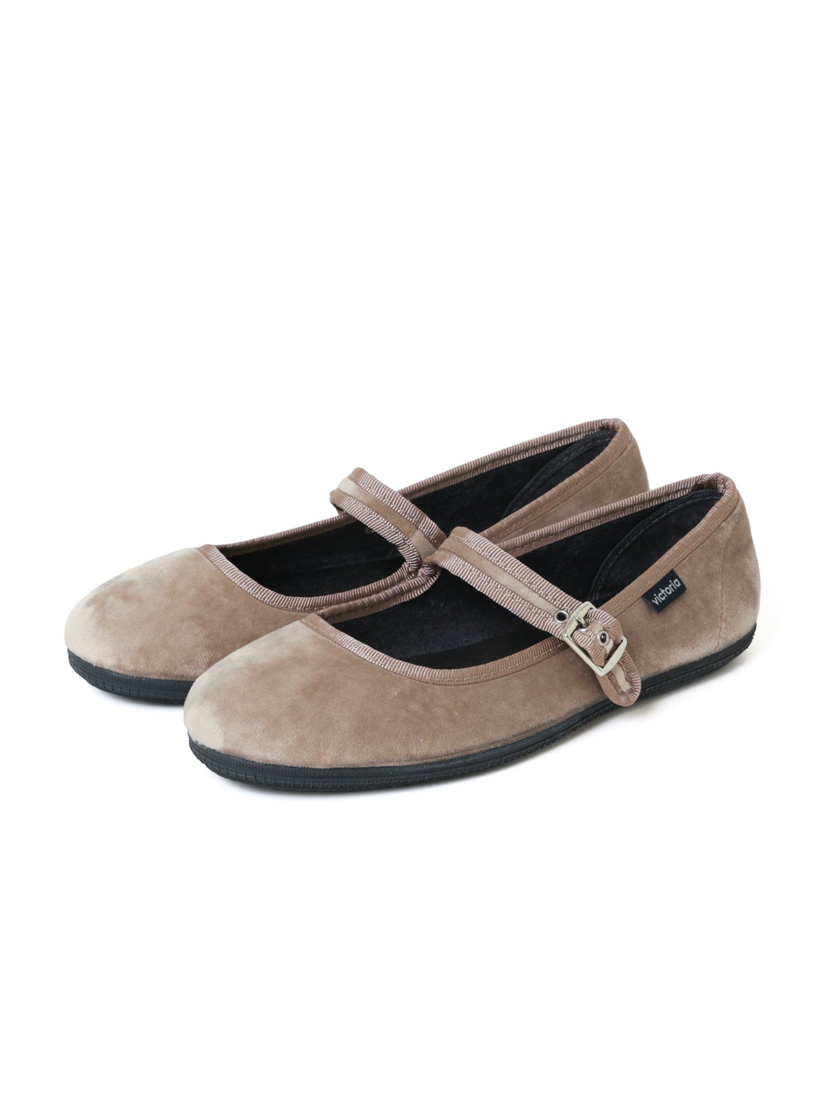 VICTORIA ベロアストラップフラットシューズ｜ MARcourt ONLINE STORE