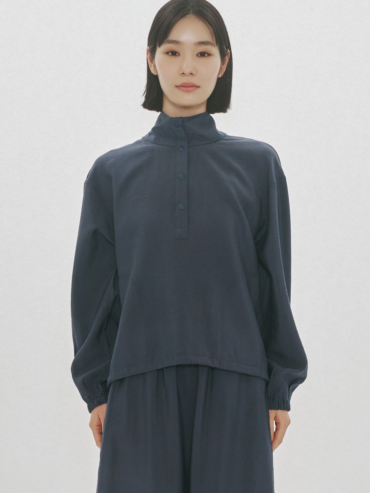 MIDIUMISOLID for Ladies ポプリンアノラックプルオーバー｜ MARcourt