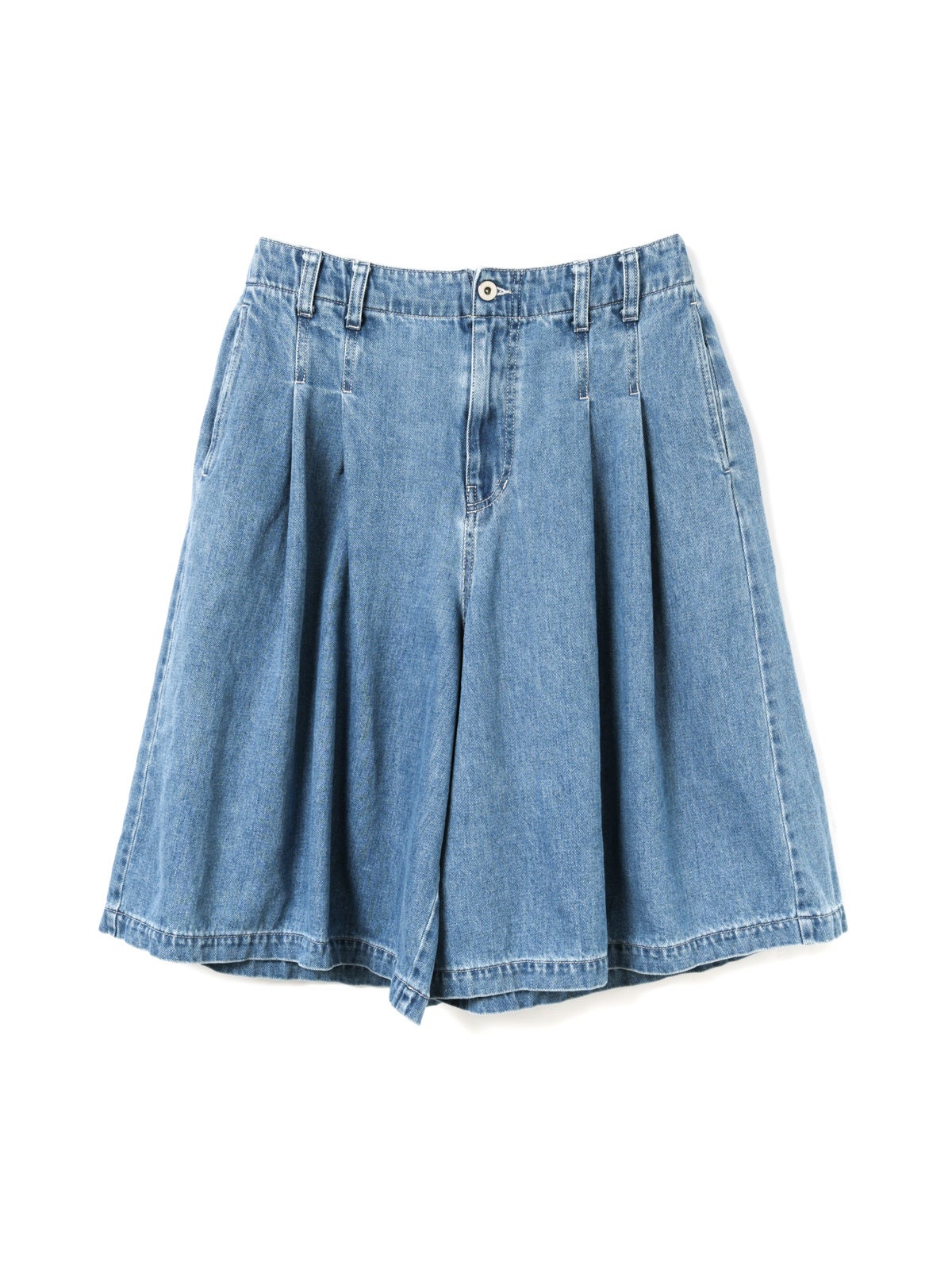 mizuiro ind ハイウエストワイドハーフパンツ(BLEACH)｜ MARcourt
