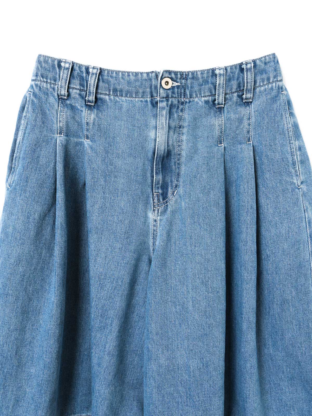 mizuiro ind ハイウエストワイドハーフパンツ(BLEACH)｜ MARcourt