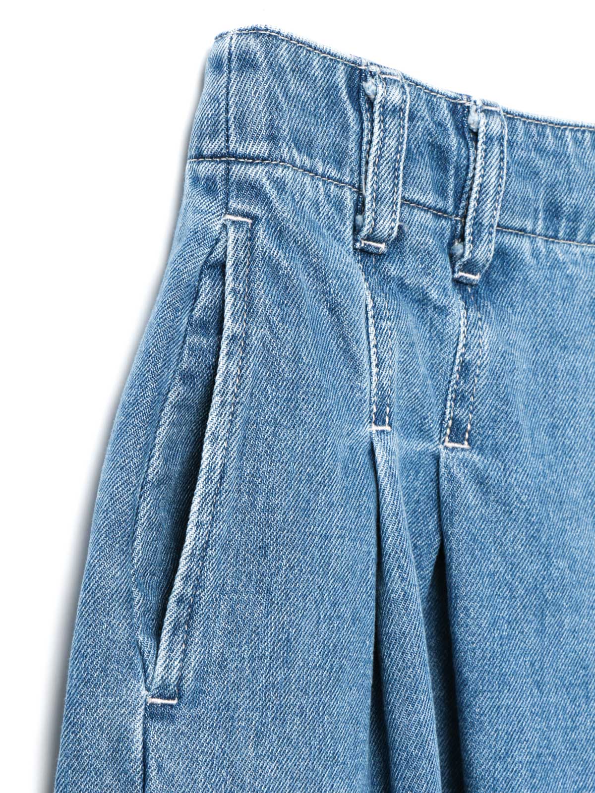 mizuiro ind ハイウエストワイドハーフパンツ(BLEACH)｜ MARcourt