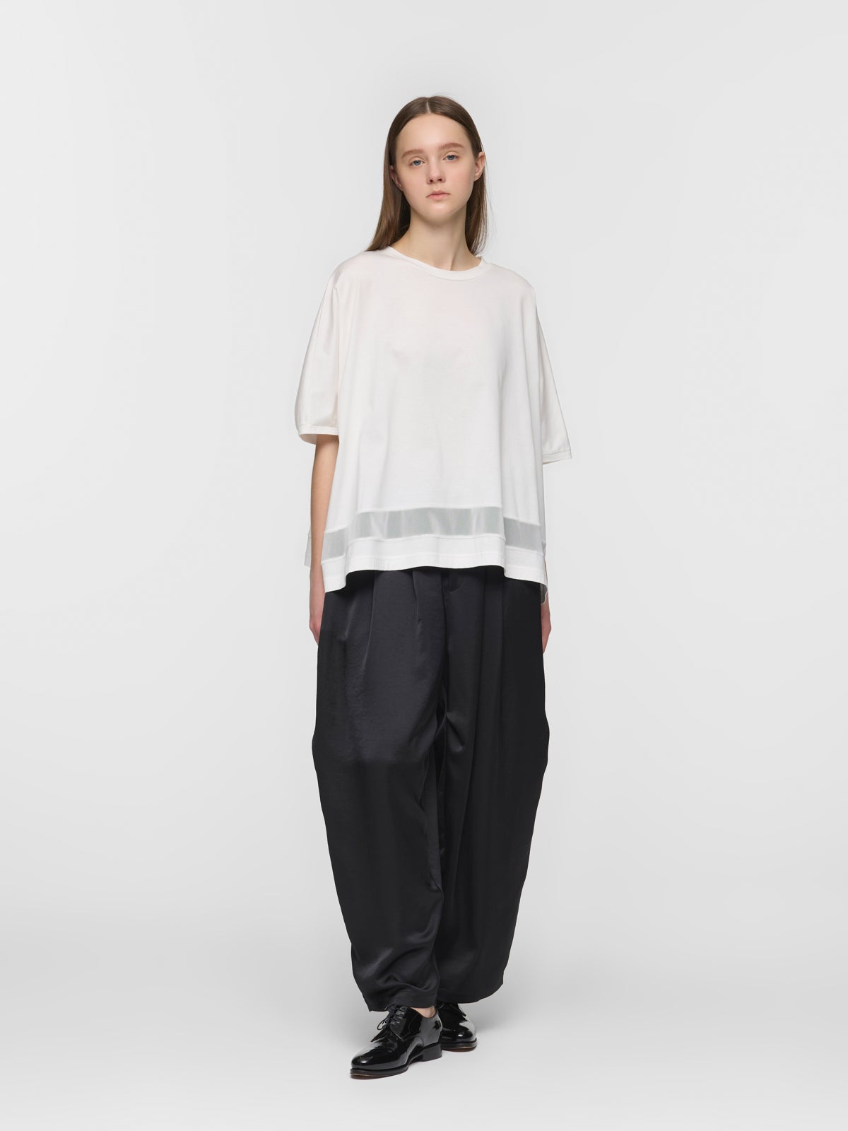mizuiro ind メッシュヘムワイドプルオーバー｜ MARcourt ONLINE STORE